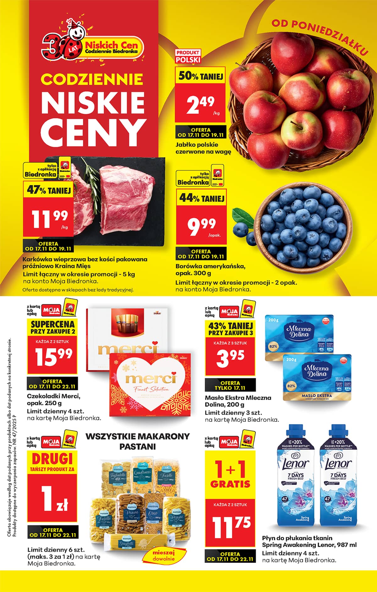 Biedronka - Biedronki niskie ceny P oferta od 17.11 1 puslapis
