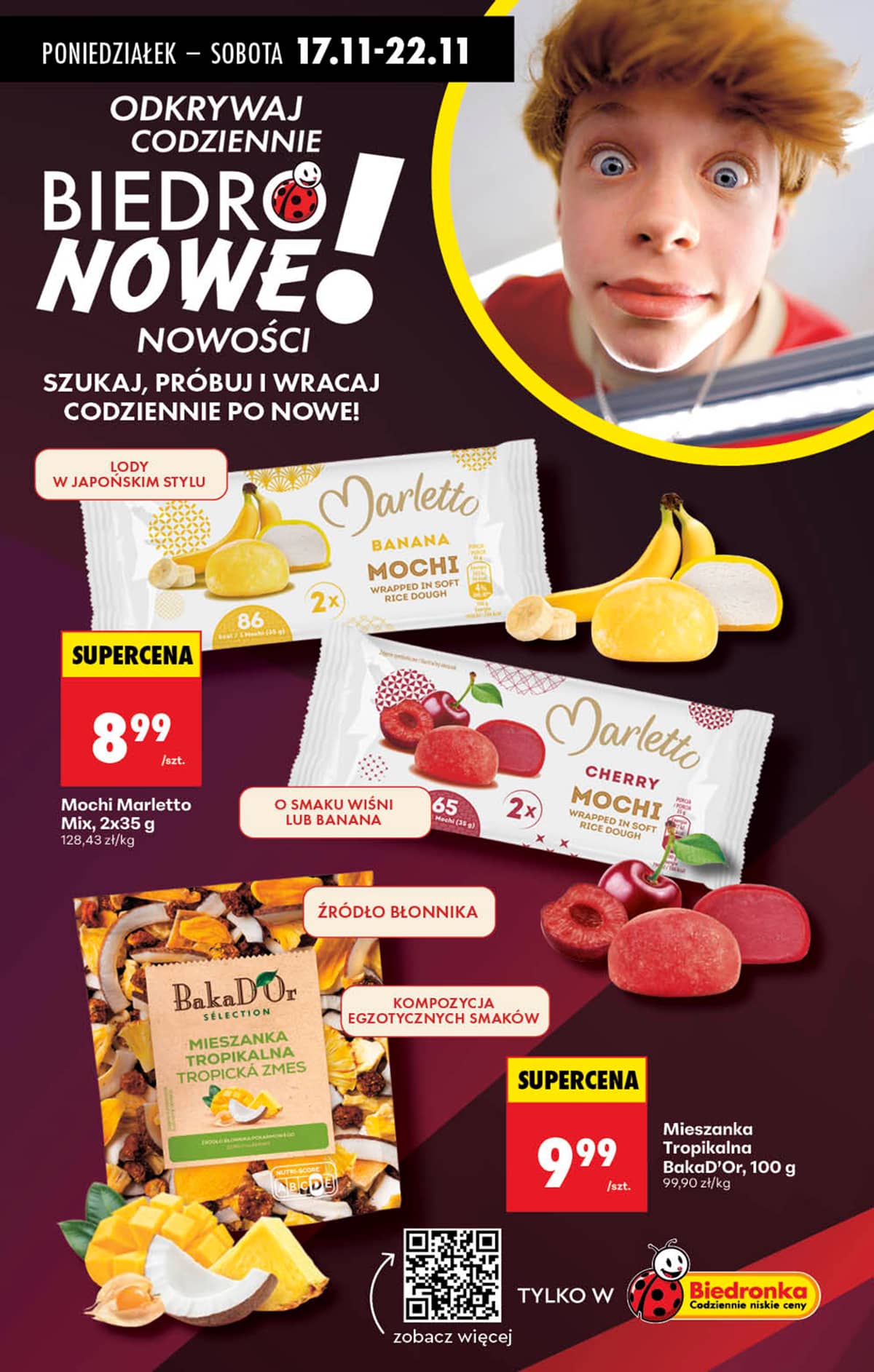 Biedronka - Biedronki niskie ceny P oferta od 17.11 21 puslapis