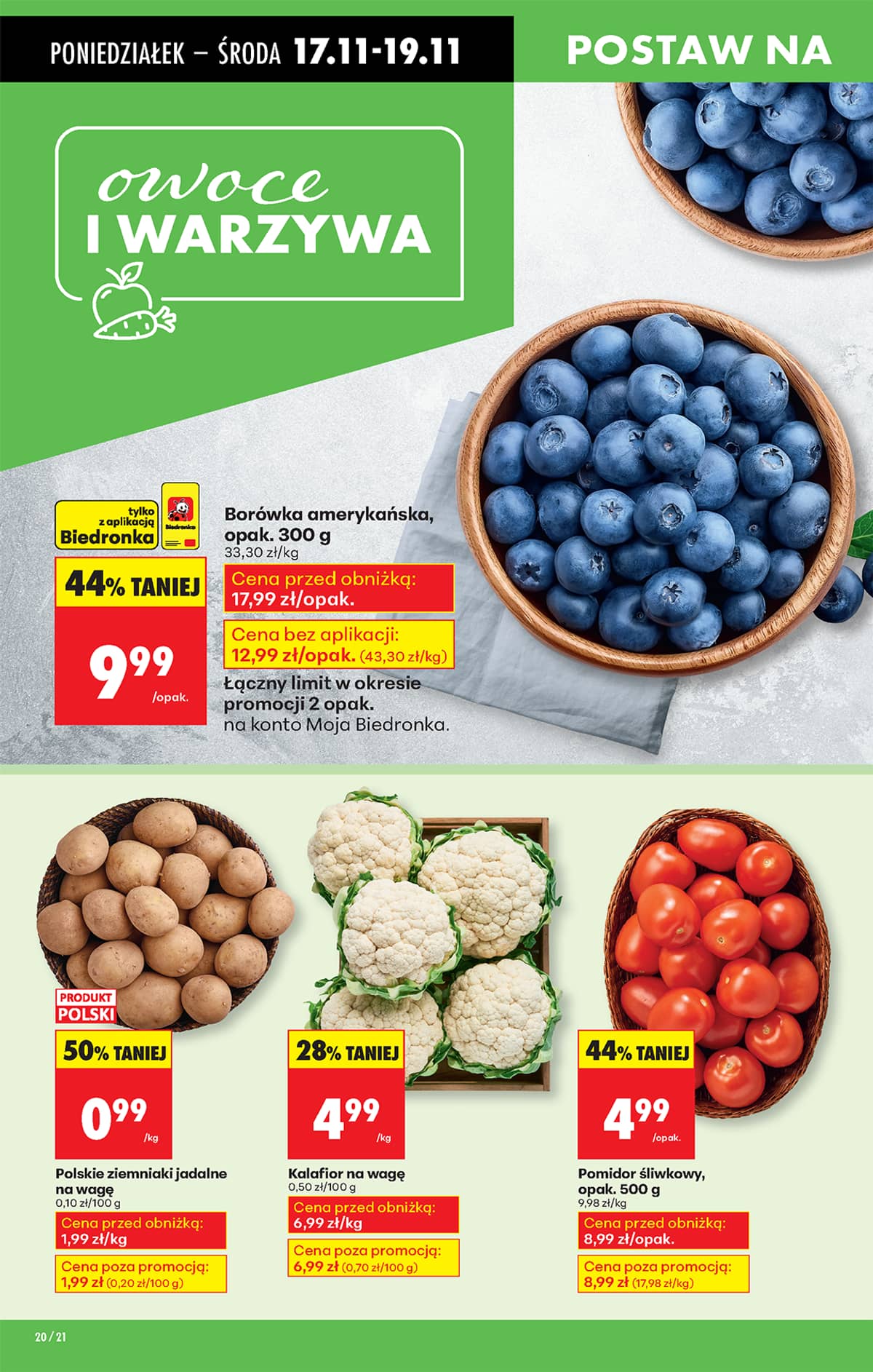 Biedronka - Biedronki niskie ceny P oferta od 17.11 22 puslapis