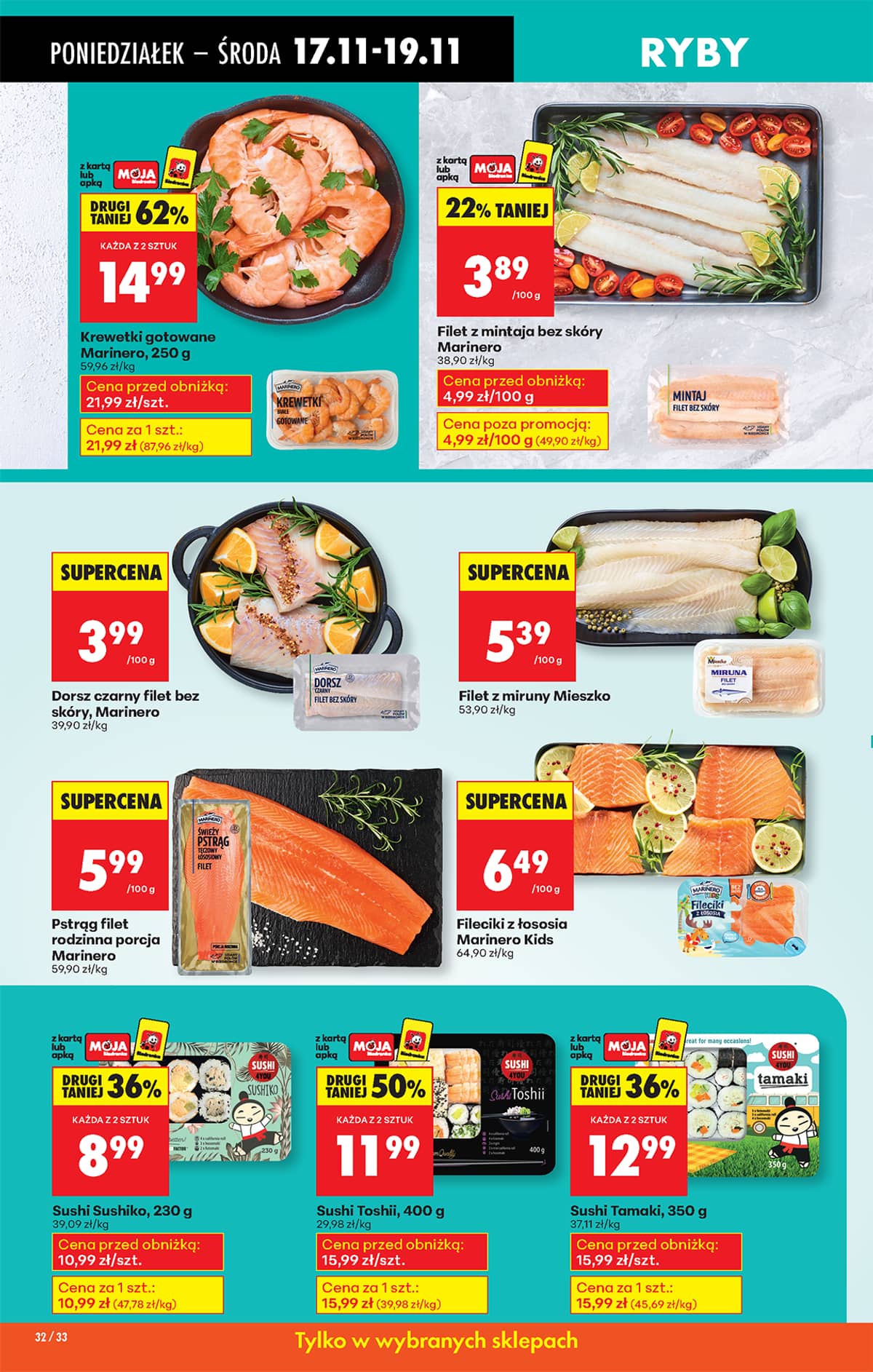 Biedronka - Biedronki niskie ceny P oferta od 17.11 38 puslapis