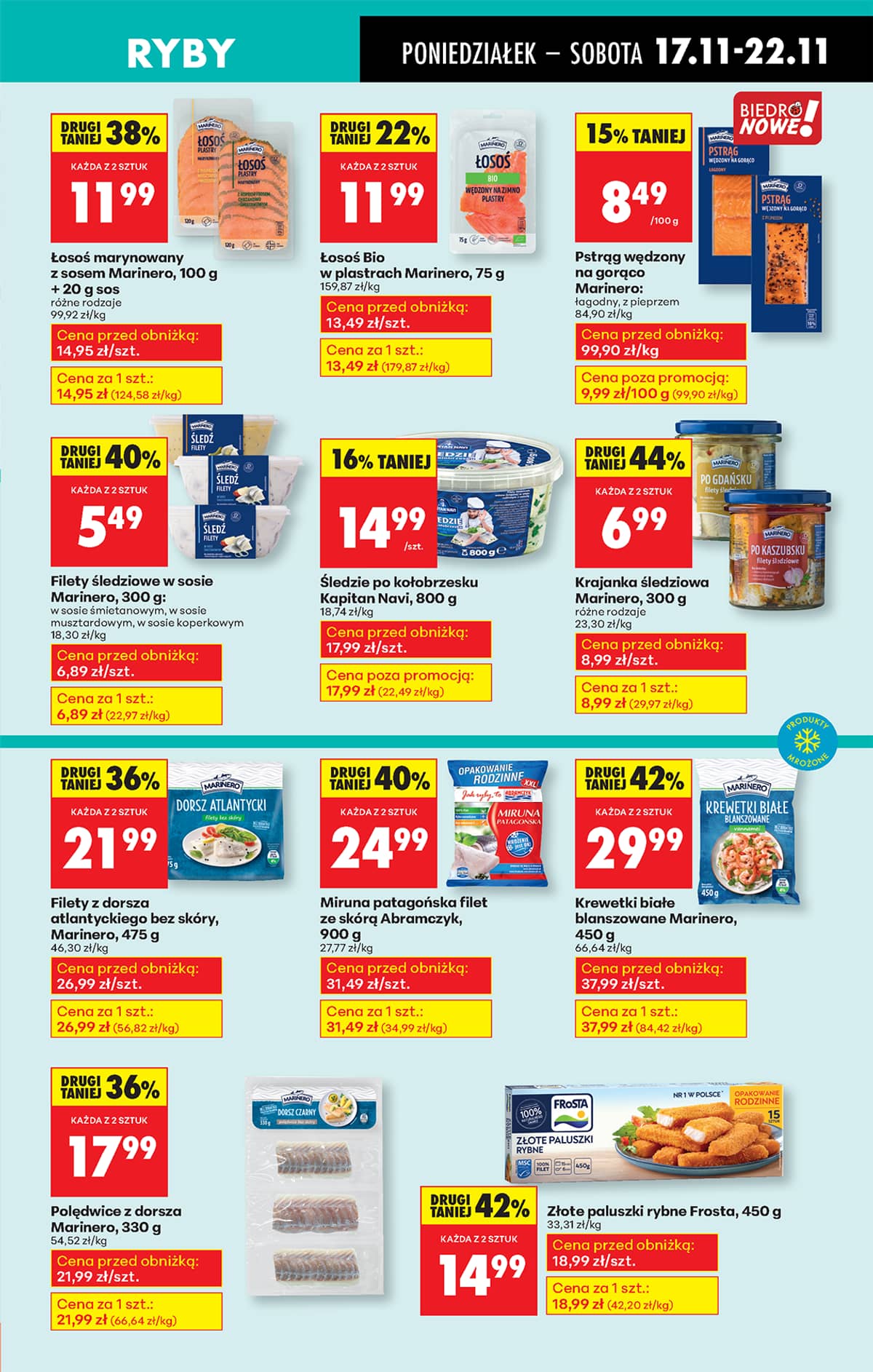 Biedronka - Biedronki niskie ceny P oferta od 17.11 39 puslapis