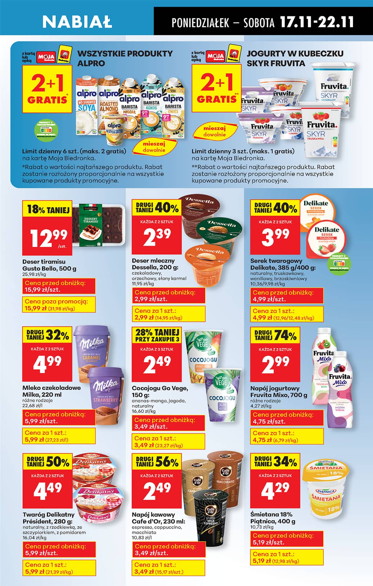 Biedronka - Biedronki niskie ceny P oferta od 17.11 45 puslapis