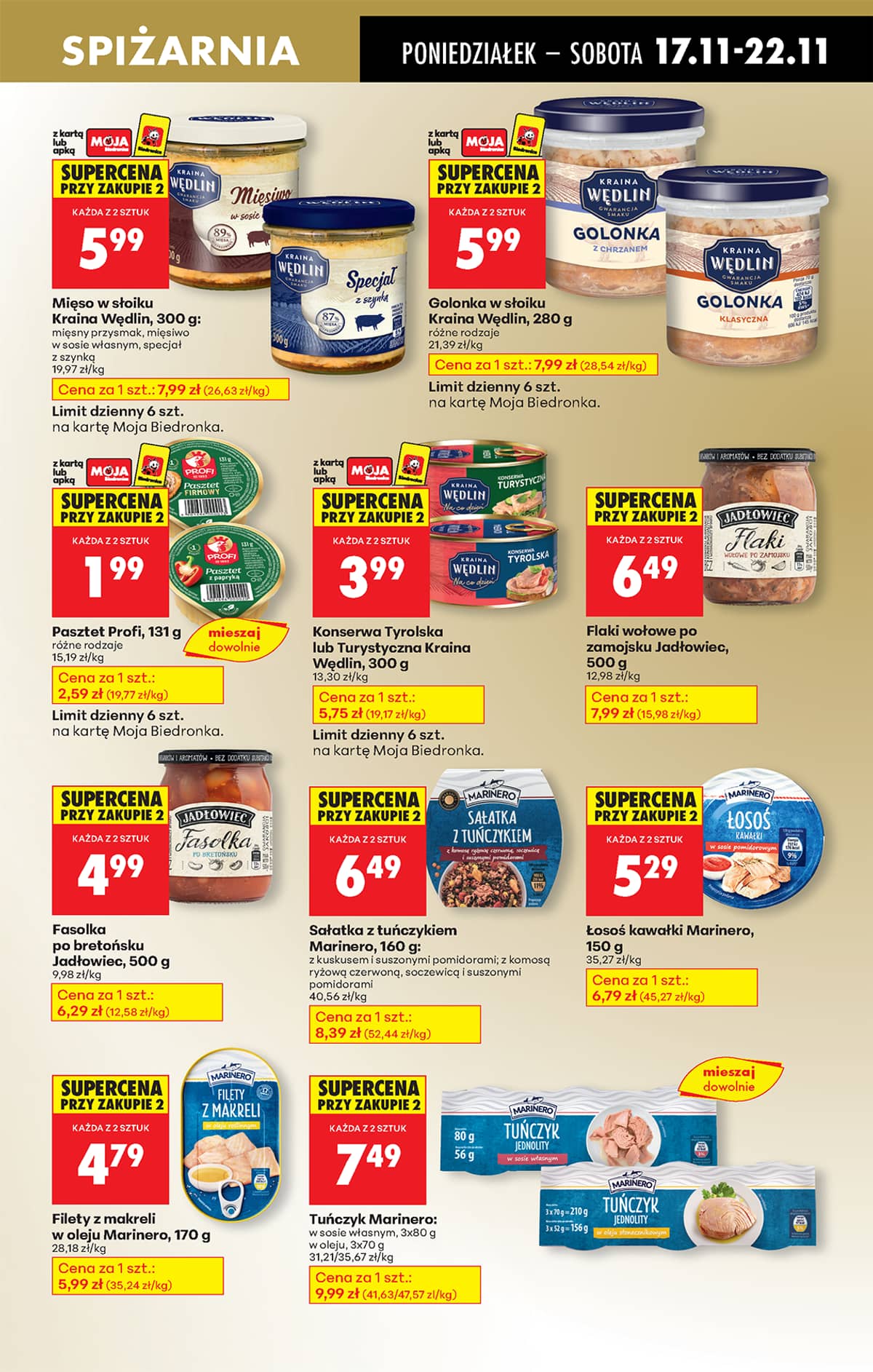 Biedronka - Biedronki niskie ceny P oferta od 17.11 53 puslapis