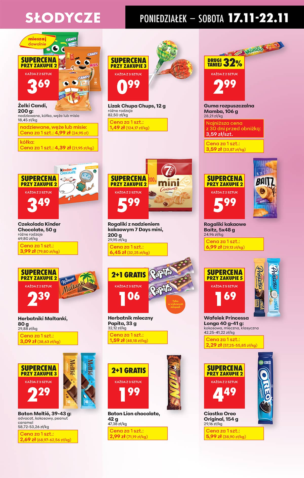 Biedronka - Biedronki niskie ceny P oferta od 17.11 55 puslapis