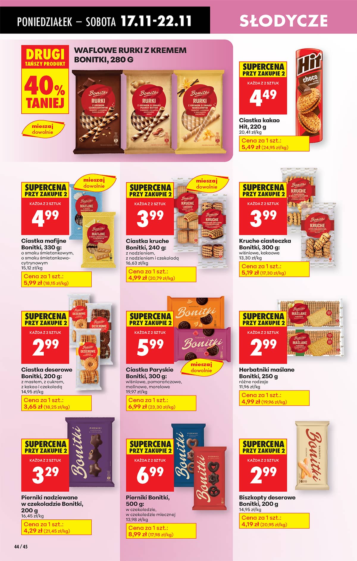 Biedronka - Biedronki niskie ceny P oferta od 17.11 56 puslapis