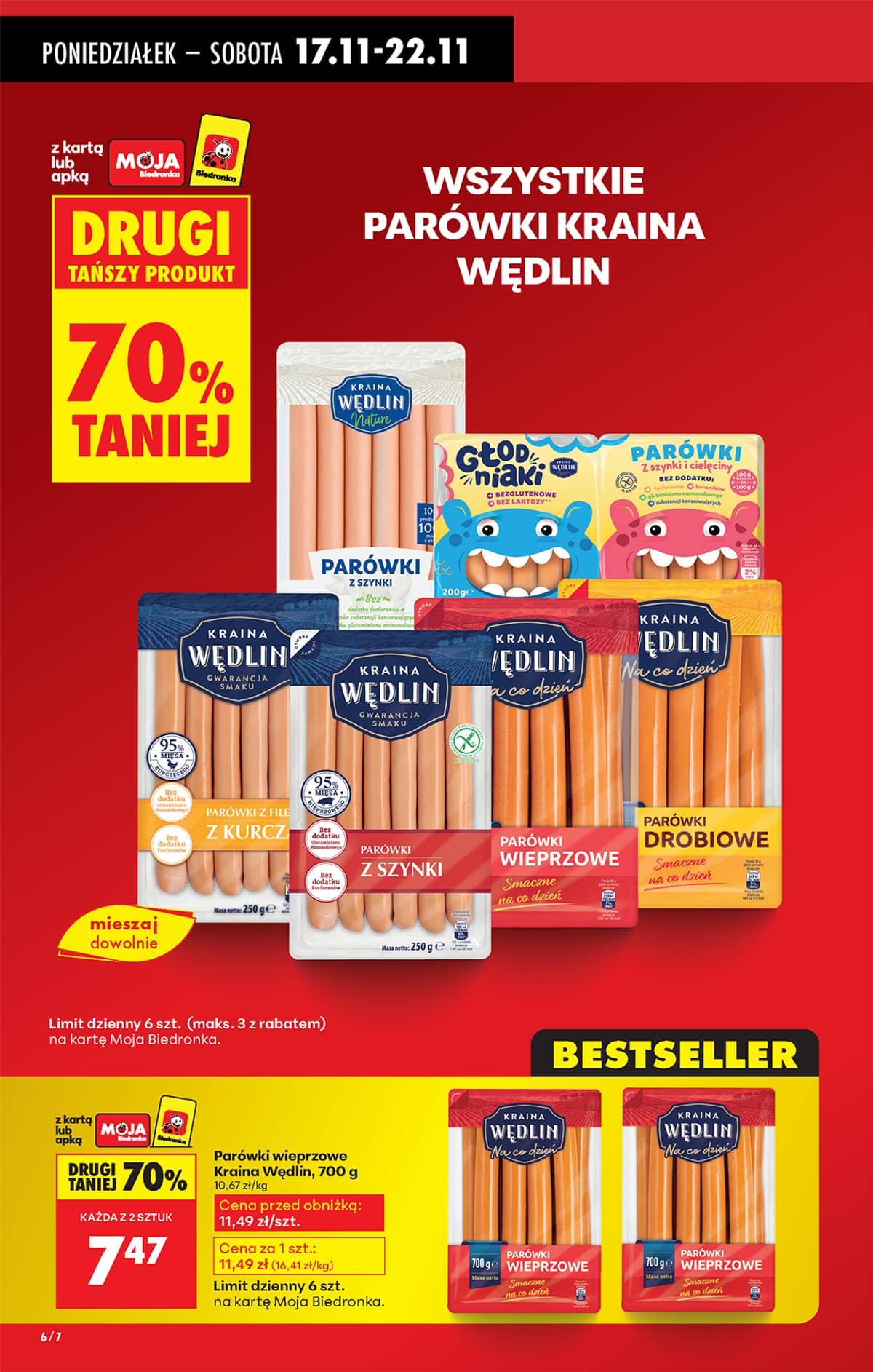 Biedronka - Biedronki niskie ceny P oferta od 17.11 6 puslapis