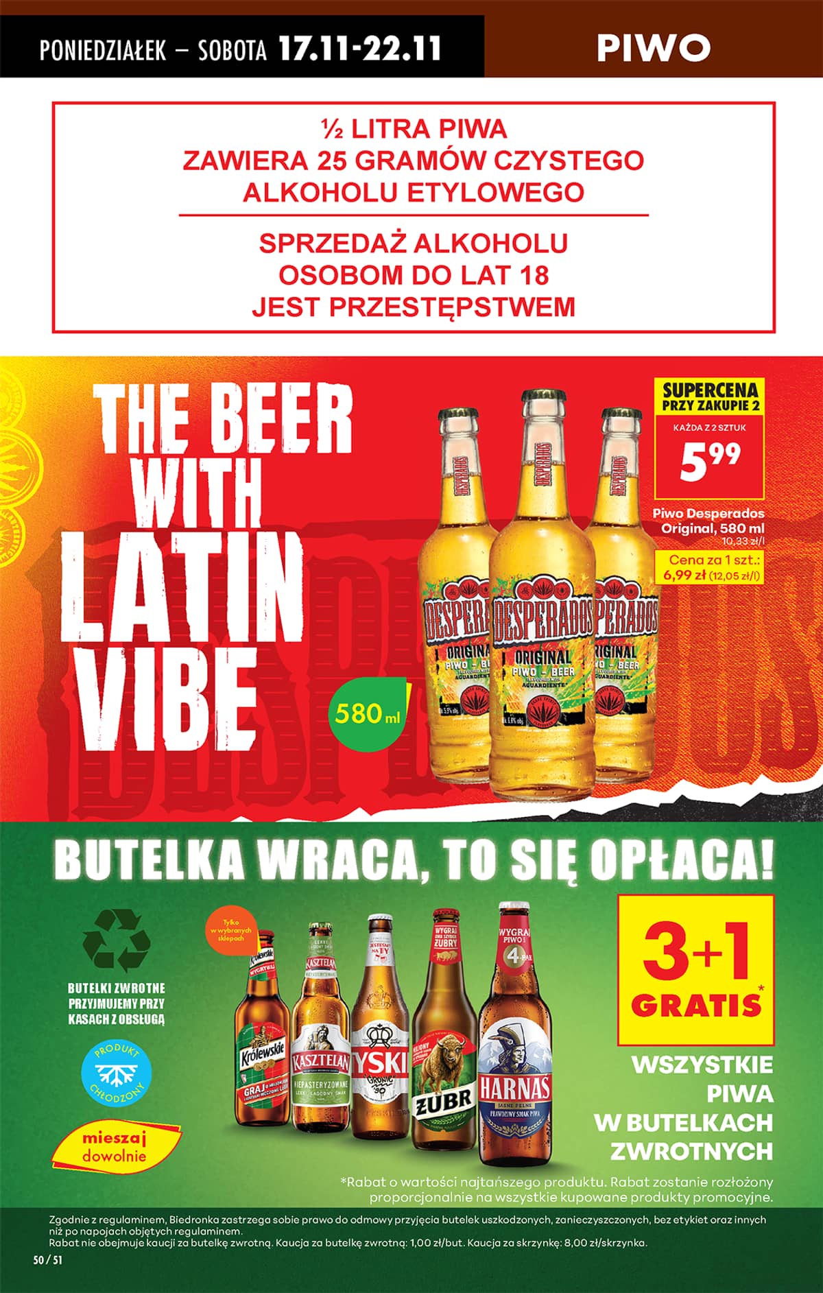 Biedronka - Biedronki niskie ceny P oferta od 17.11 68 puslapis