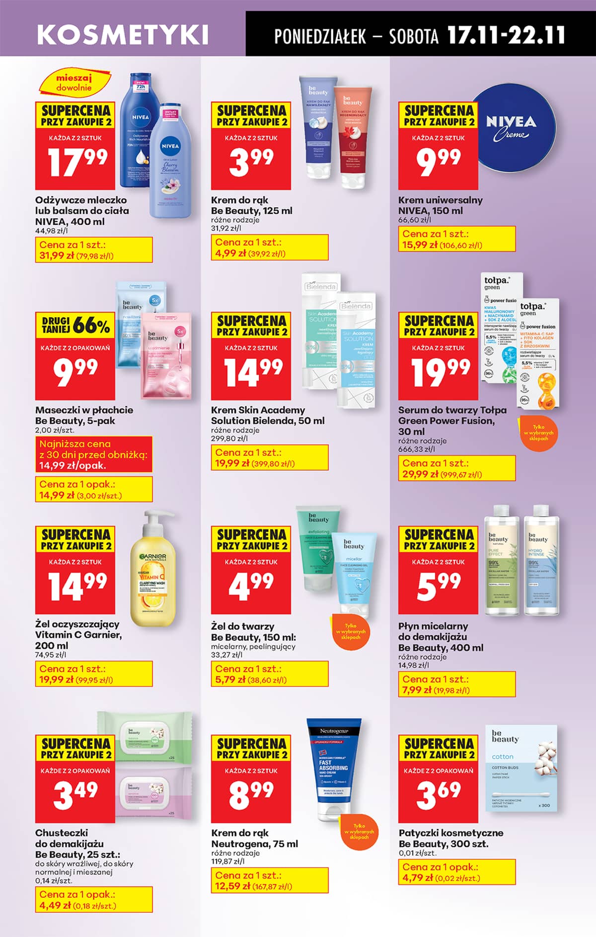 Biedronka - Biedronki niskie ceny P oferta od 17.11 71 puslapis