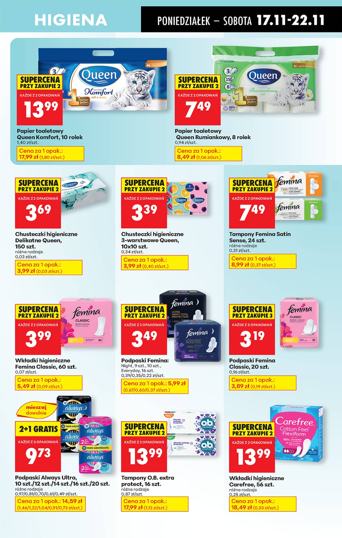 Biedronka - Biedronki niskie ceny P oferta od 17.11 77 puslapis