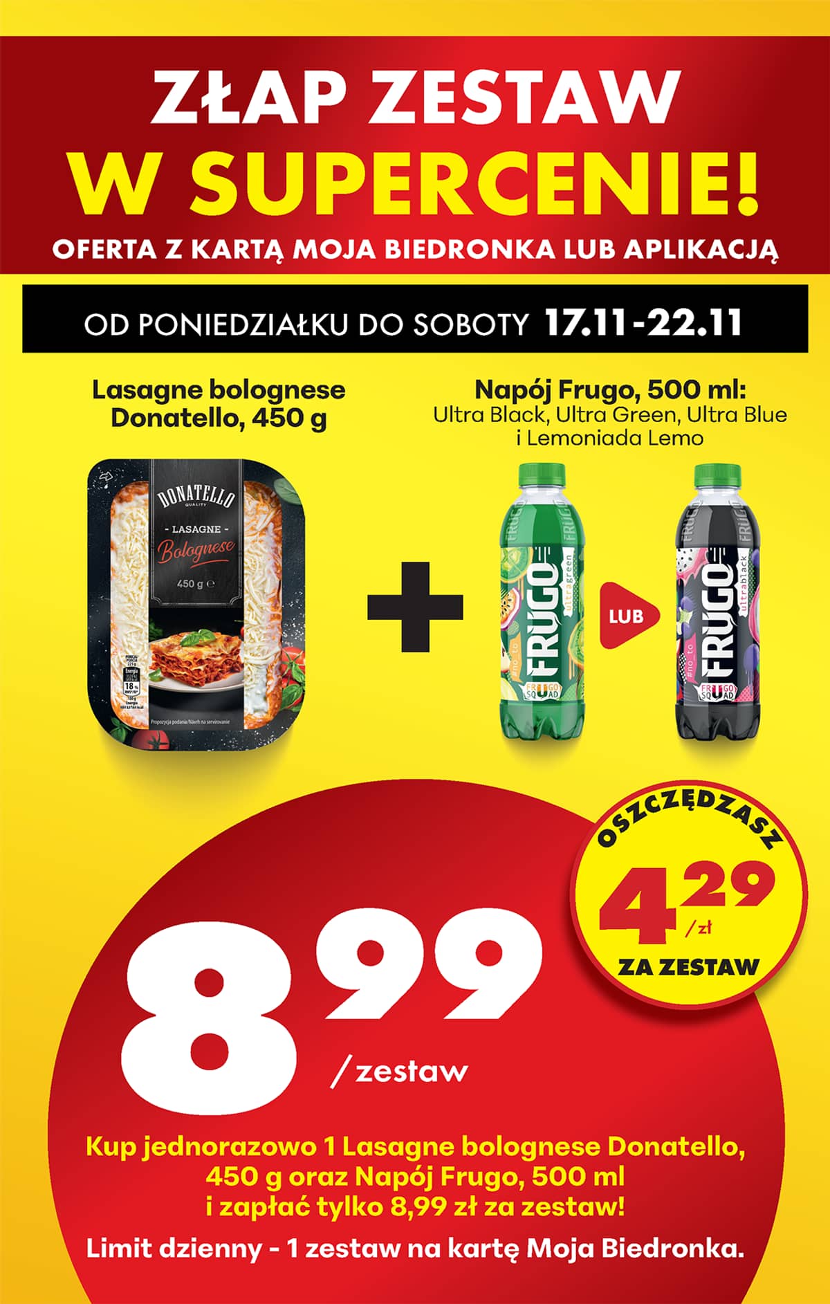 Biedronka - Biedronki niskie ceny P oferta od 17.11 91 puslapis