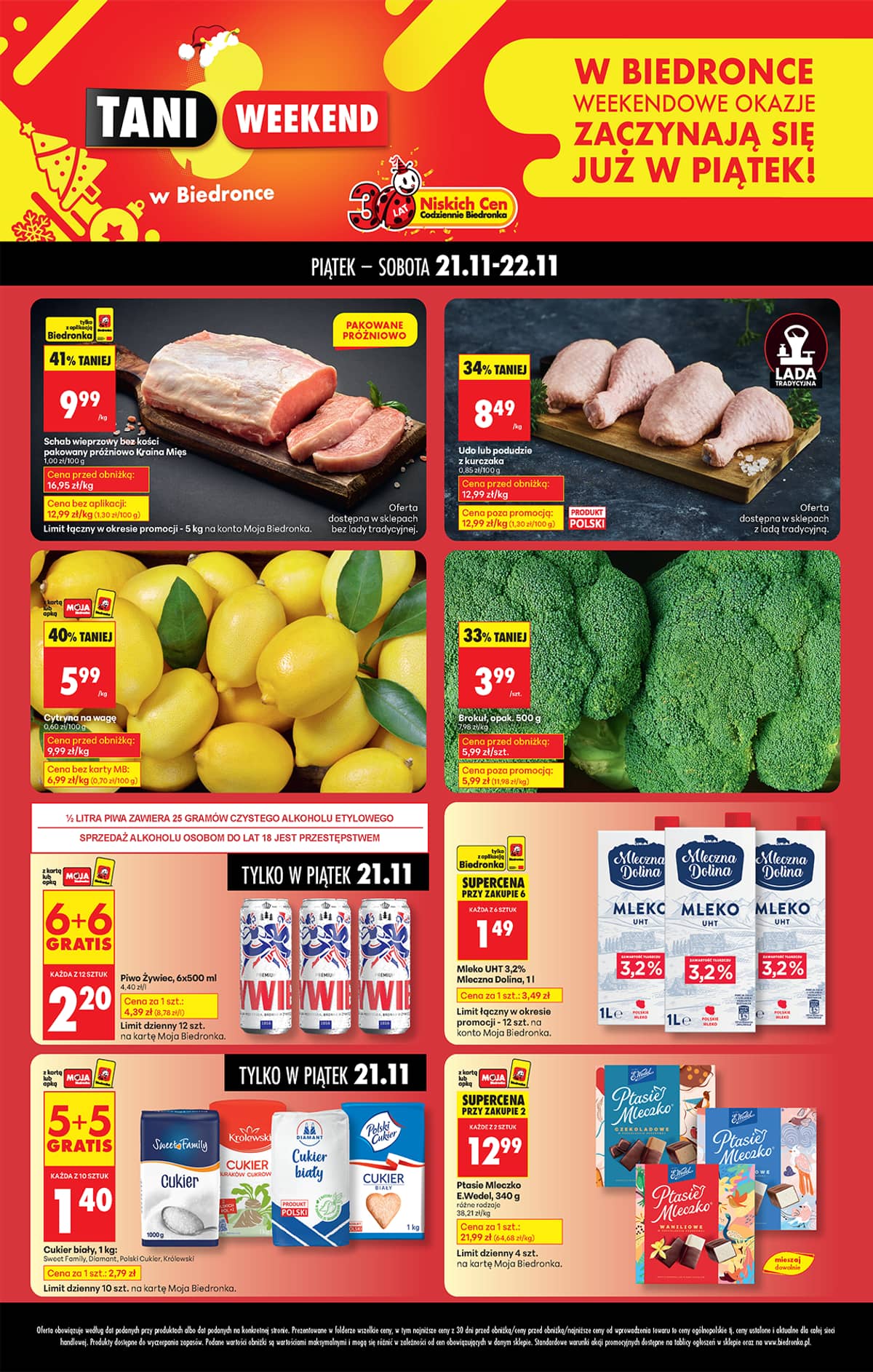 Biedronka - Tani weekend od 21.11 1 puslapis