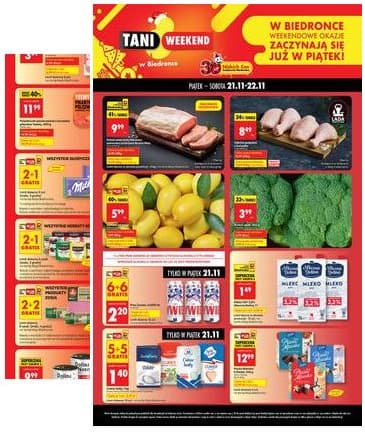 Biedronka - Tani weekend od 21.11 2025-11-21 – 2025-11-22