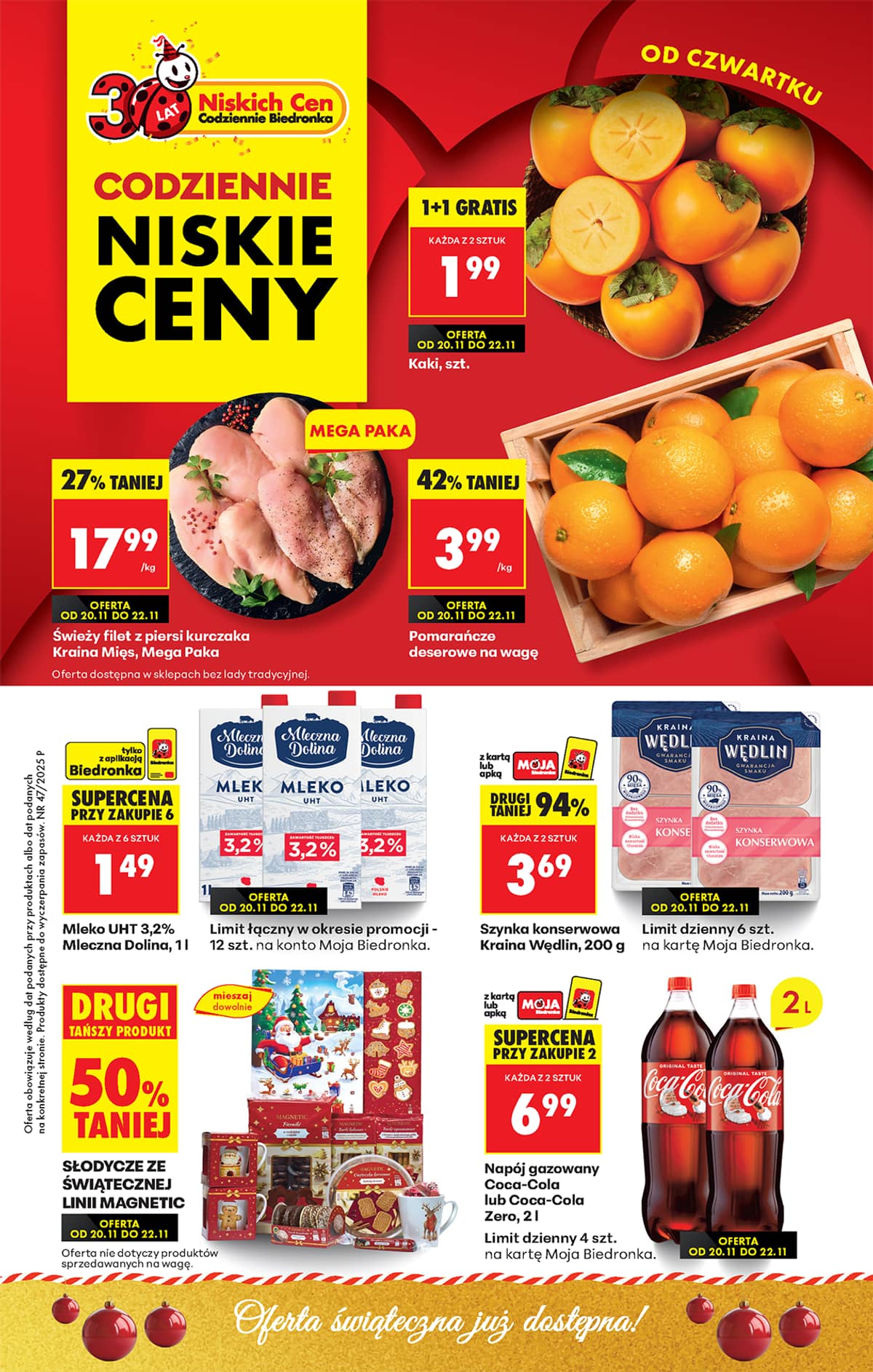Biedronka - Biedronki niskie ceny P oferta od 20.11 1 puslapis