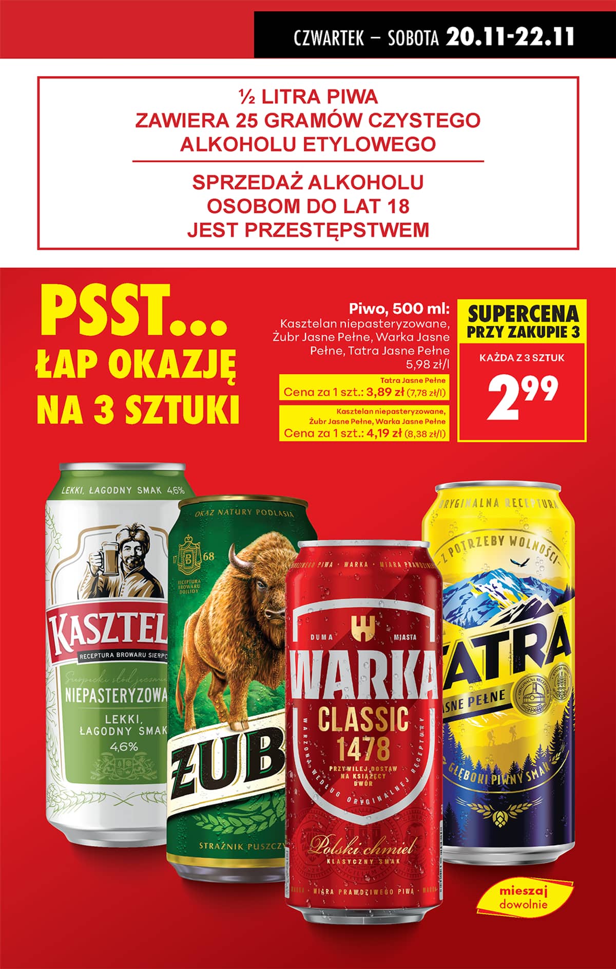 Biedronka - Biedronki niskie ceny P oferta od 20.11 15 puslapis