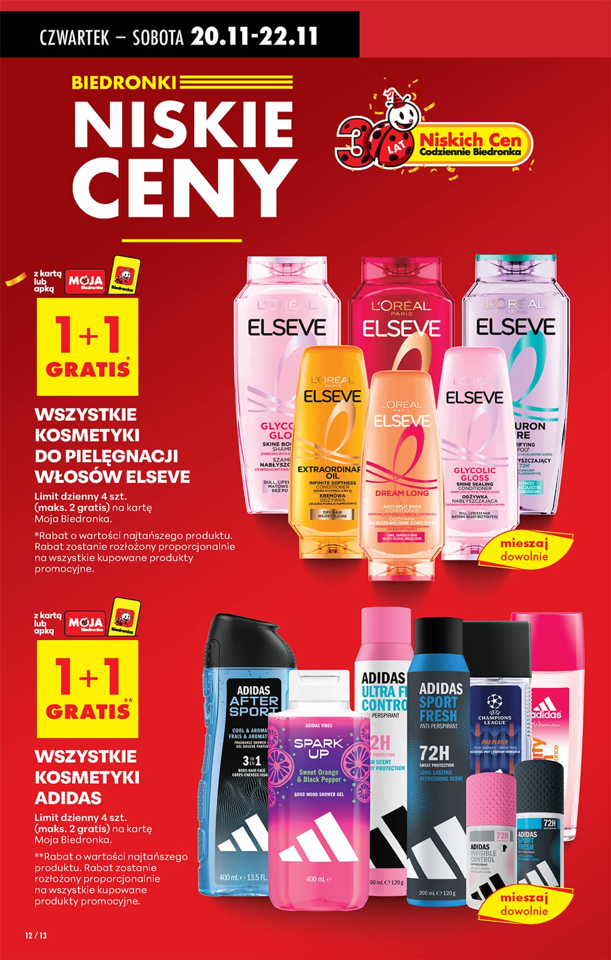 Biedronka - Biedronki niskie ceny P oferta od 20.11 16 puslapis