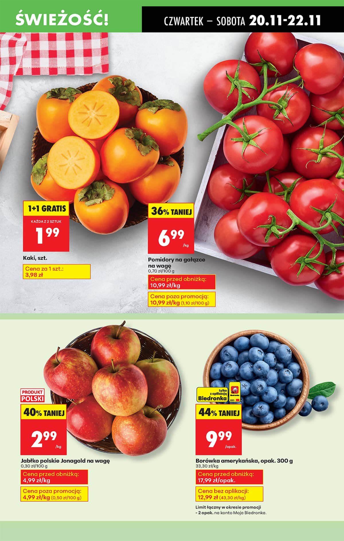 Biedronka - Biedronki niskie ceny P oferta od 20.11 21 puslapis