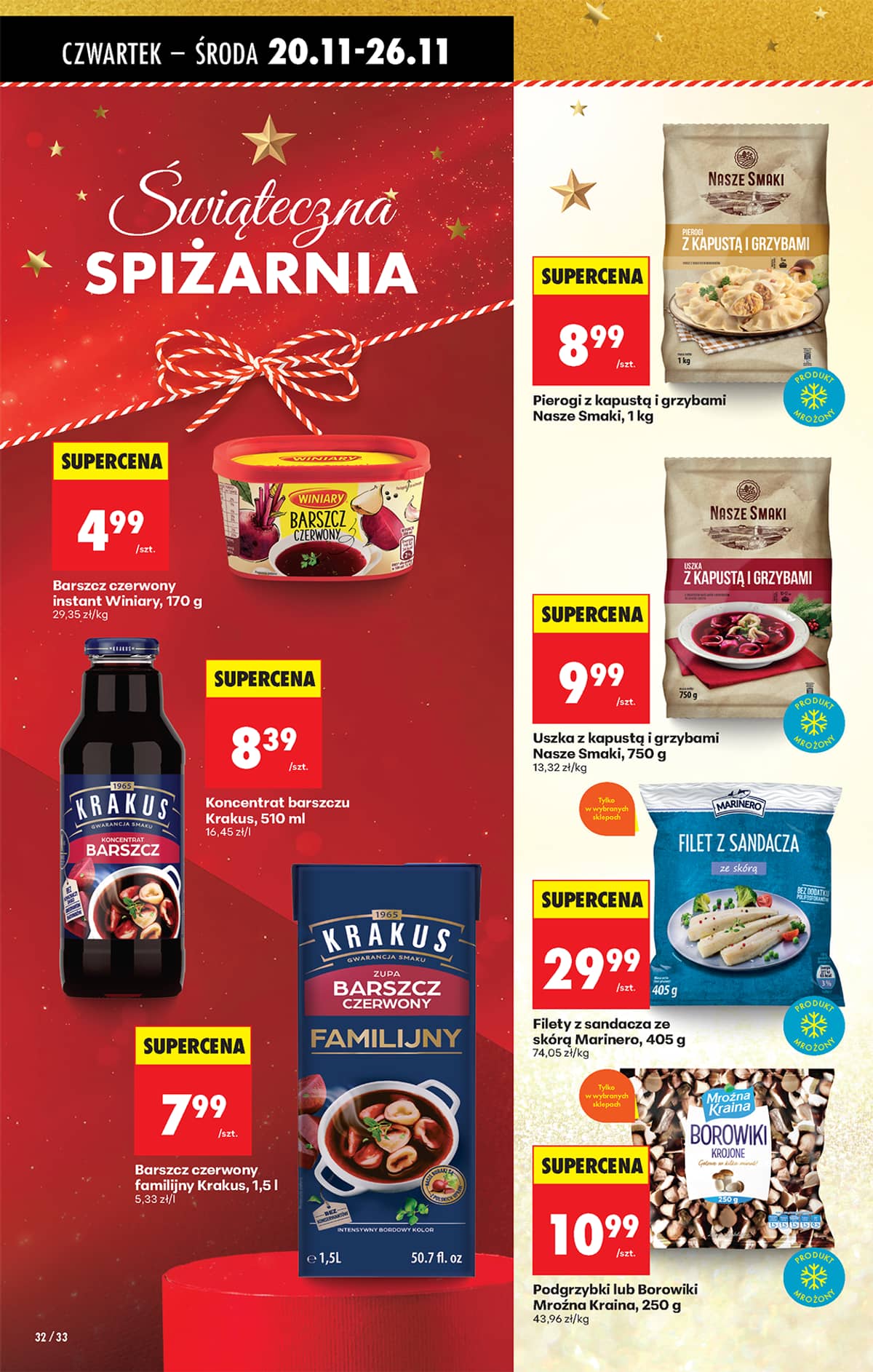 Biedronka - Biedronki niskie ceny P oferta od 20.11 40 puslapis