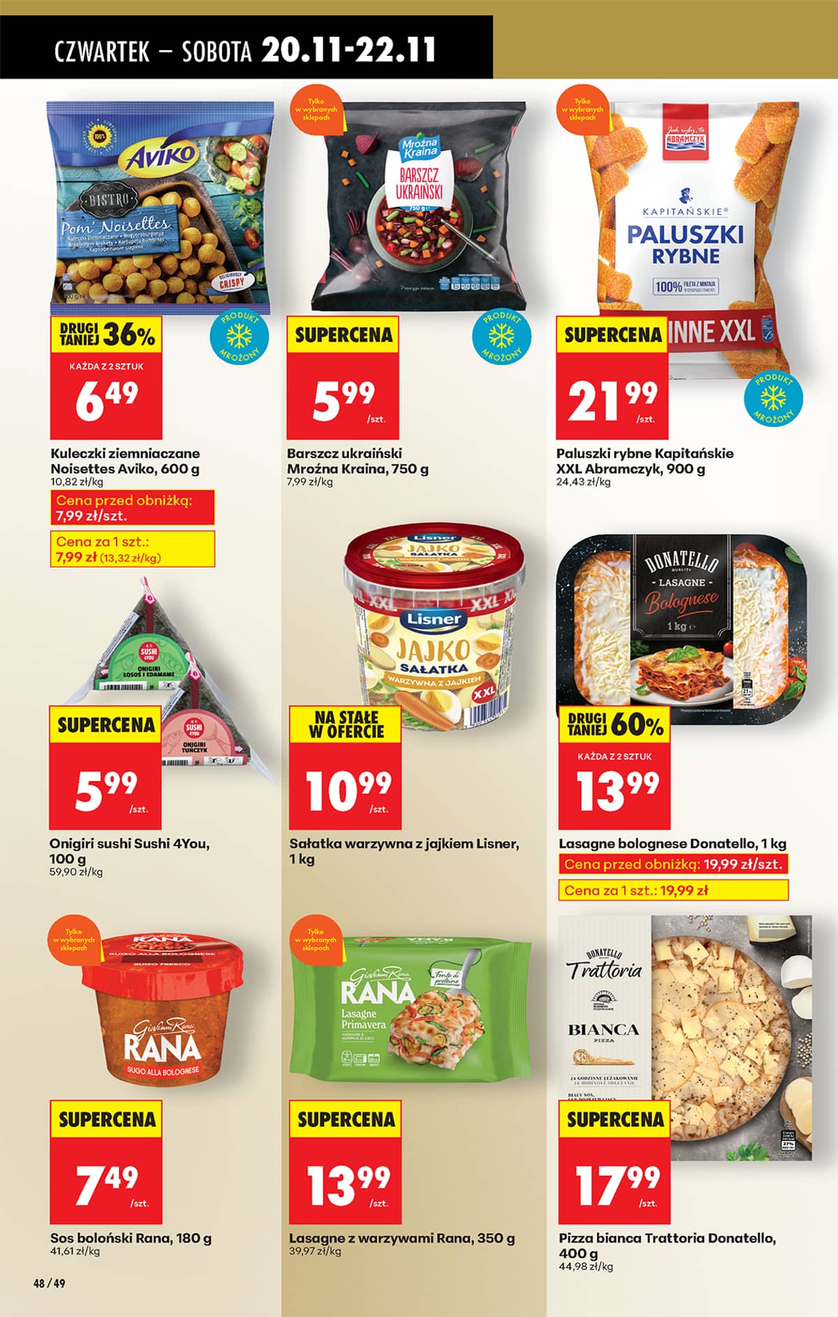 Biedronka - Biedronki niskie ceny P oferta od 20.11 56 puslapis