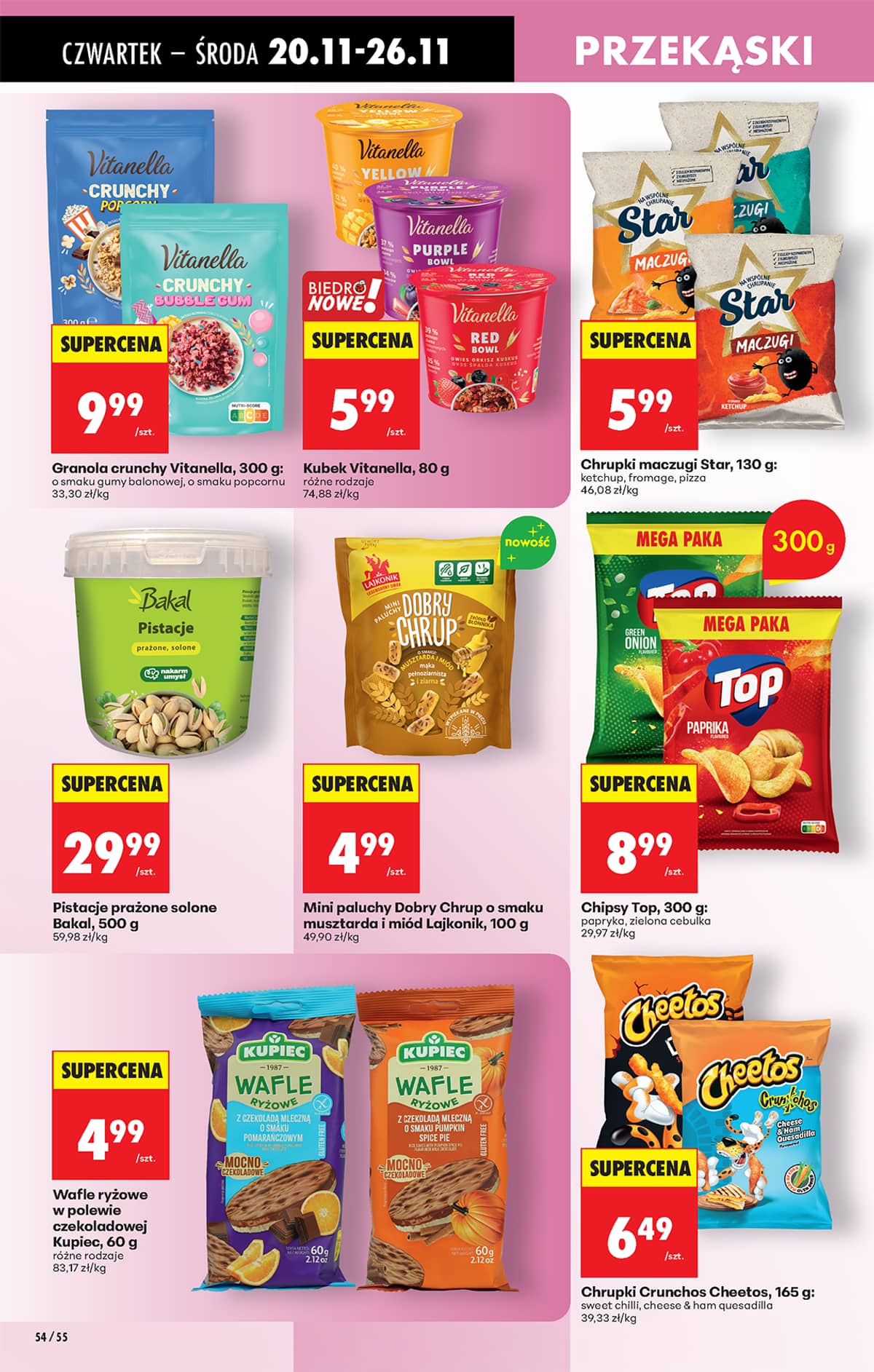 Biedronka - Biedronki niskie ceny P oferta od 20.11 64 puslapis