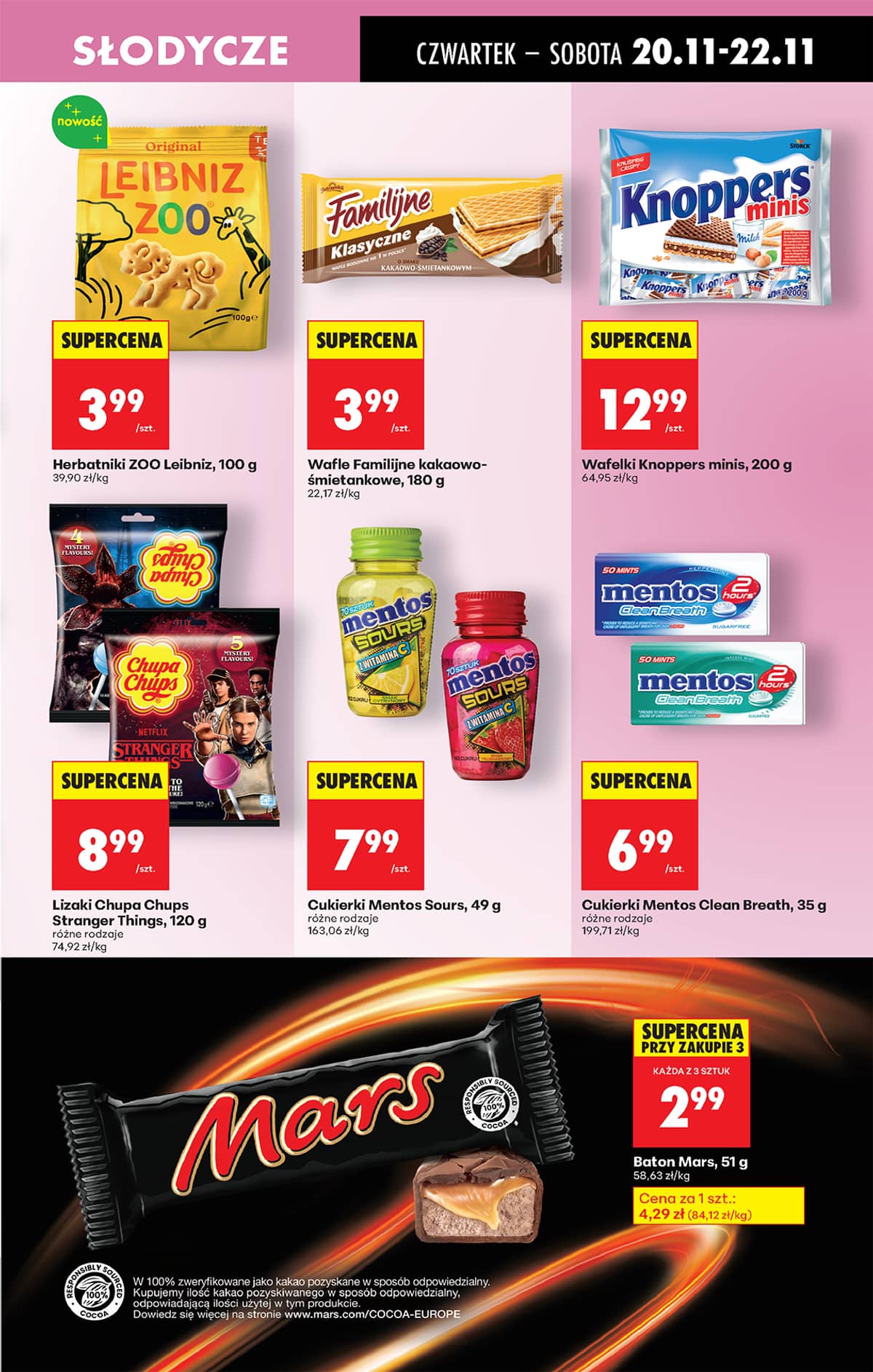 Biedronka - Biedronki niskie ceny P oferta od 20.11 65 puslapis