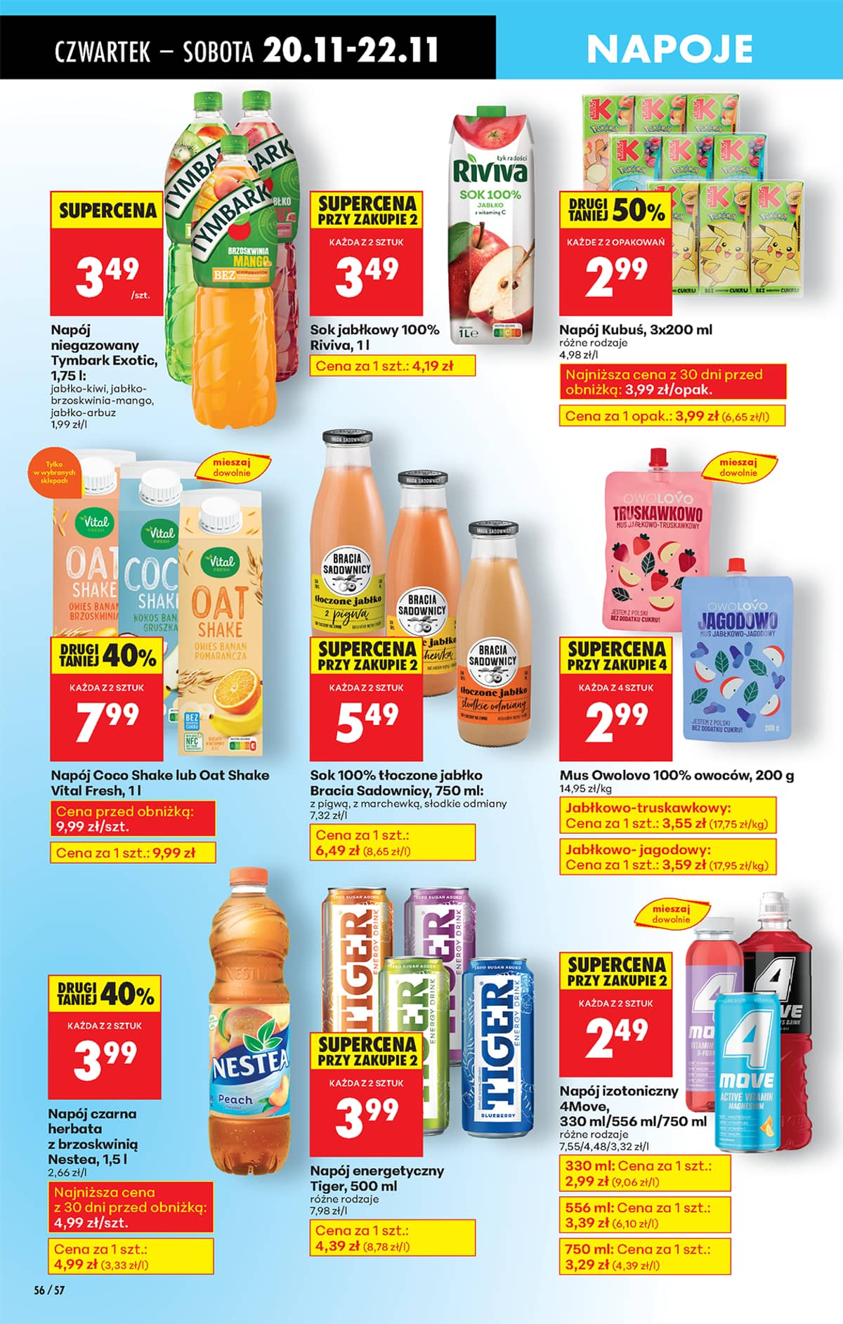 Biedronka - Biedronki niskie ceny P oferta od 20.11 72 puslapis