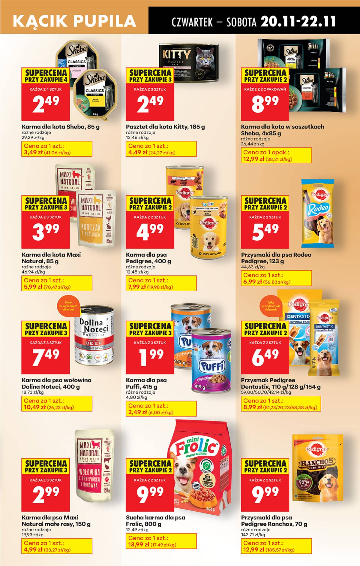 Biedronka - Biedronki niskie ceny P oferta od 20.11 81 puslapis