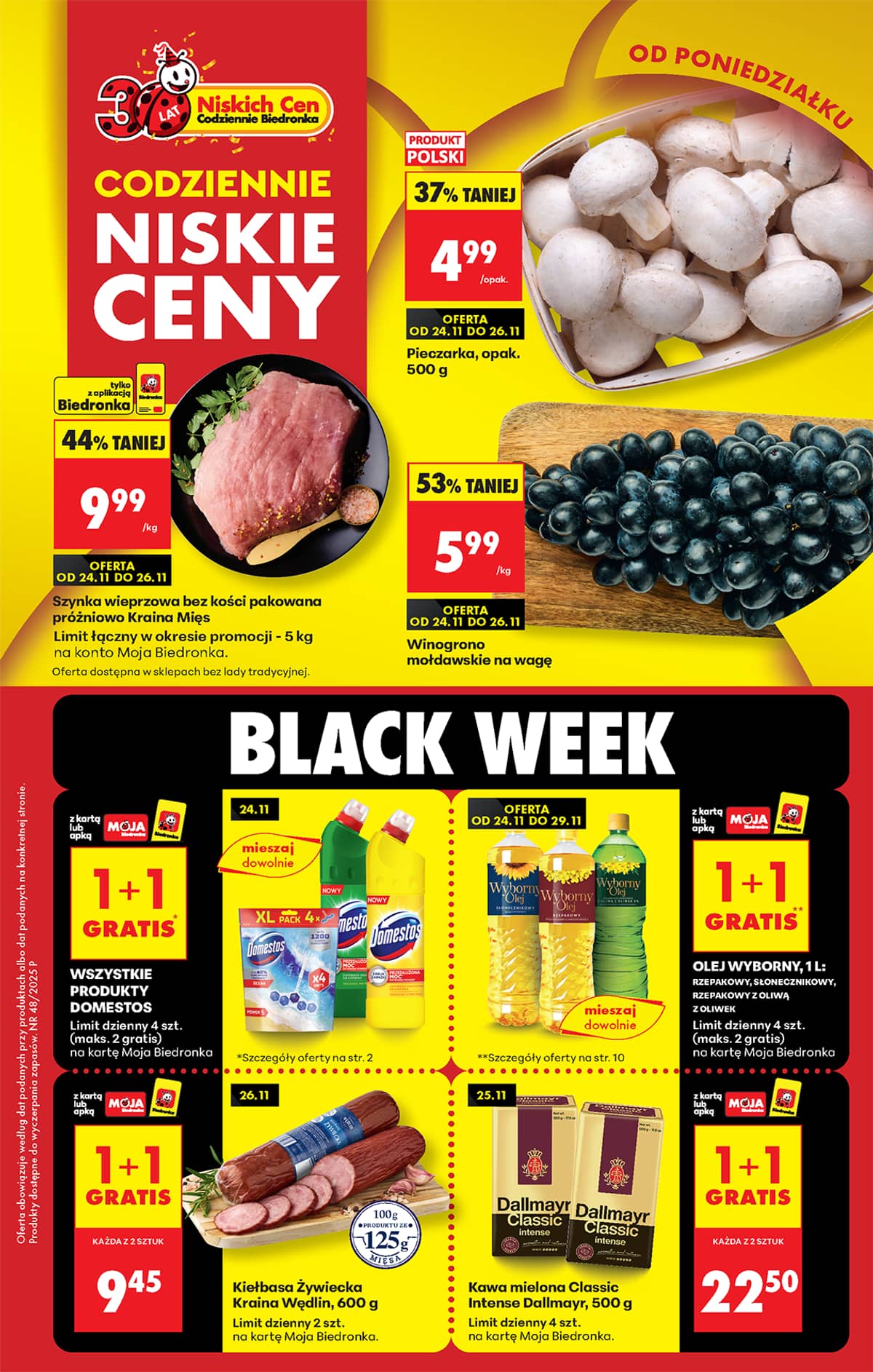 Biedronka - Biedronki niskie ceny P oferta od 24.11 1 puslapis
