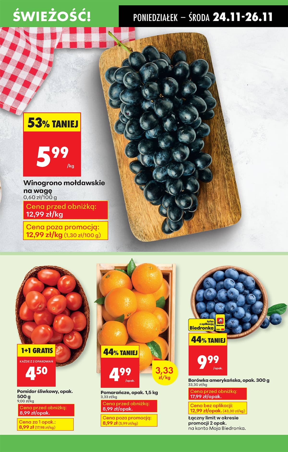 Biedronka - Biedronki niskie ceny P oferta od 24.11 33 puslapis