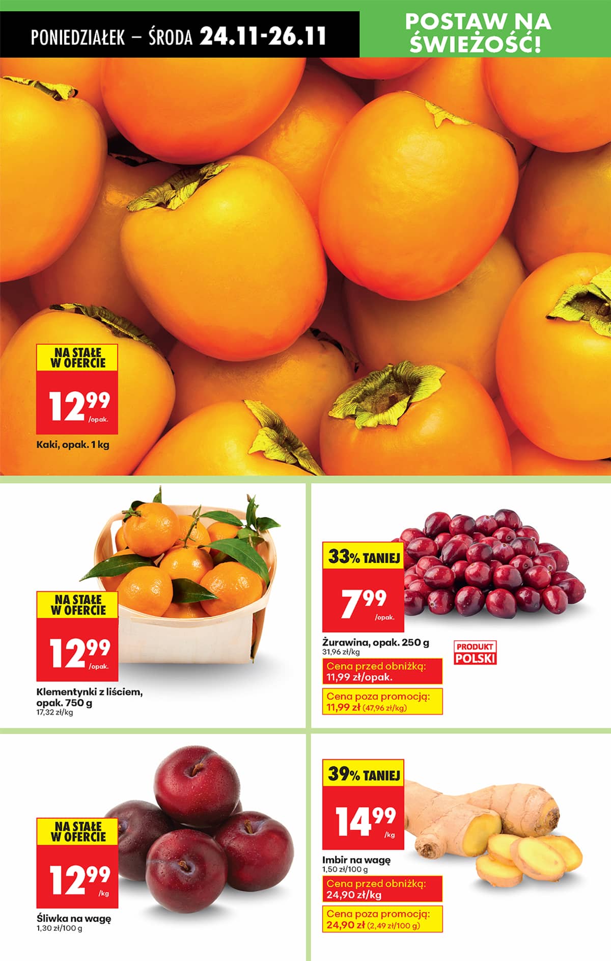 Biedronka - Biedronki niskie ceny P oferta od 24.11 37 puslapis