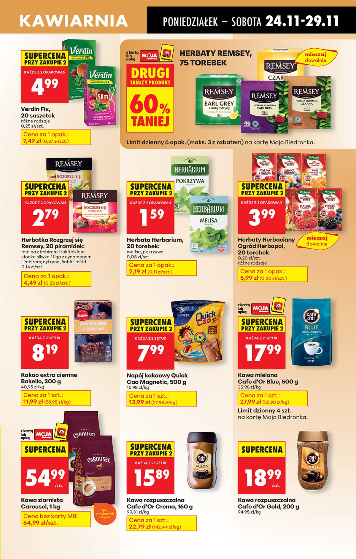 Biedronka - Biedronki niskie ceny P oferta od 24.11 71 puslapis