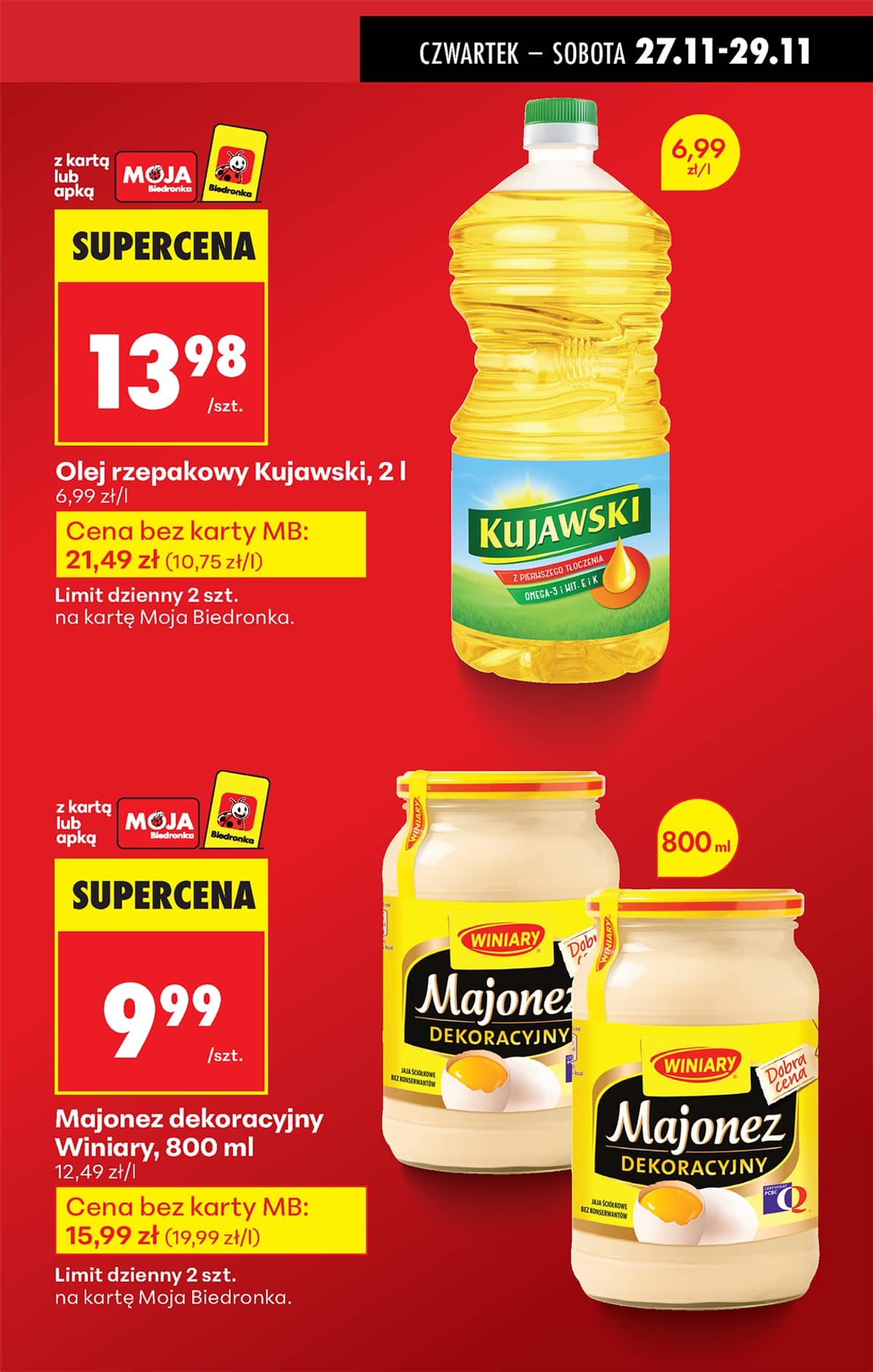 Biedronka - Biedronki niskie ceny P oferta od 27.11 15 puslapis