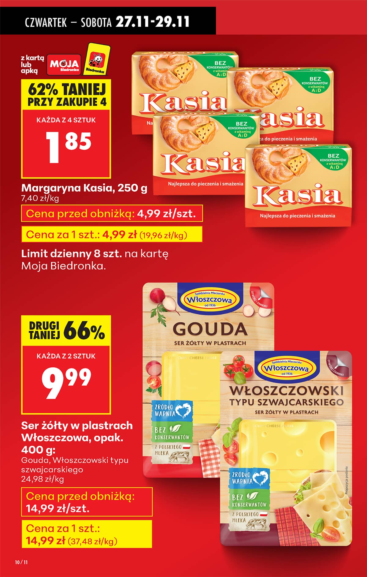 Biedronka - Biedronki niskie ceny P oferta od 27.11 16 puslapis
