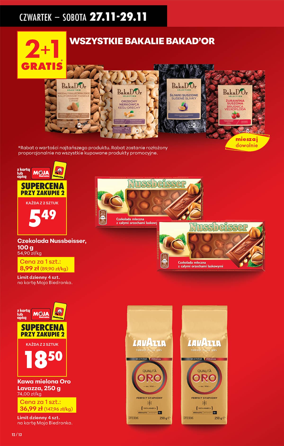 Biedronka - Biedronki niskie ceny P oferta od 27.11 18 puslapis