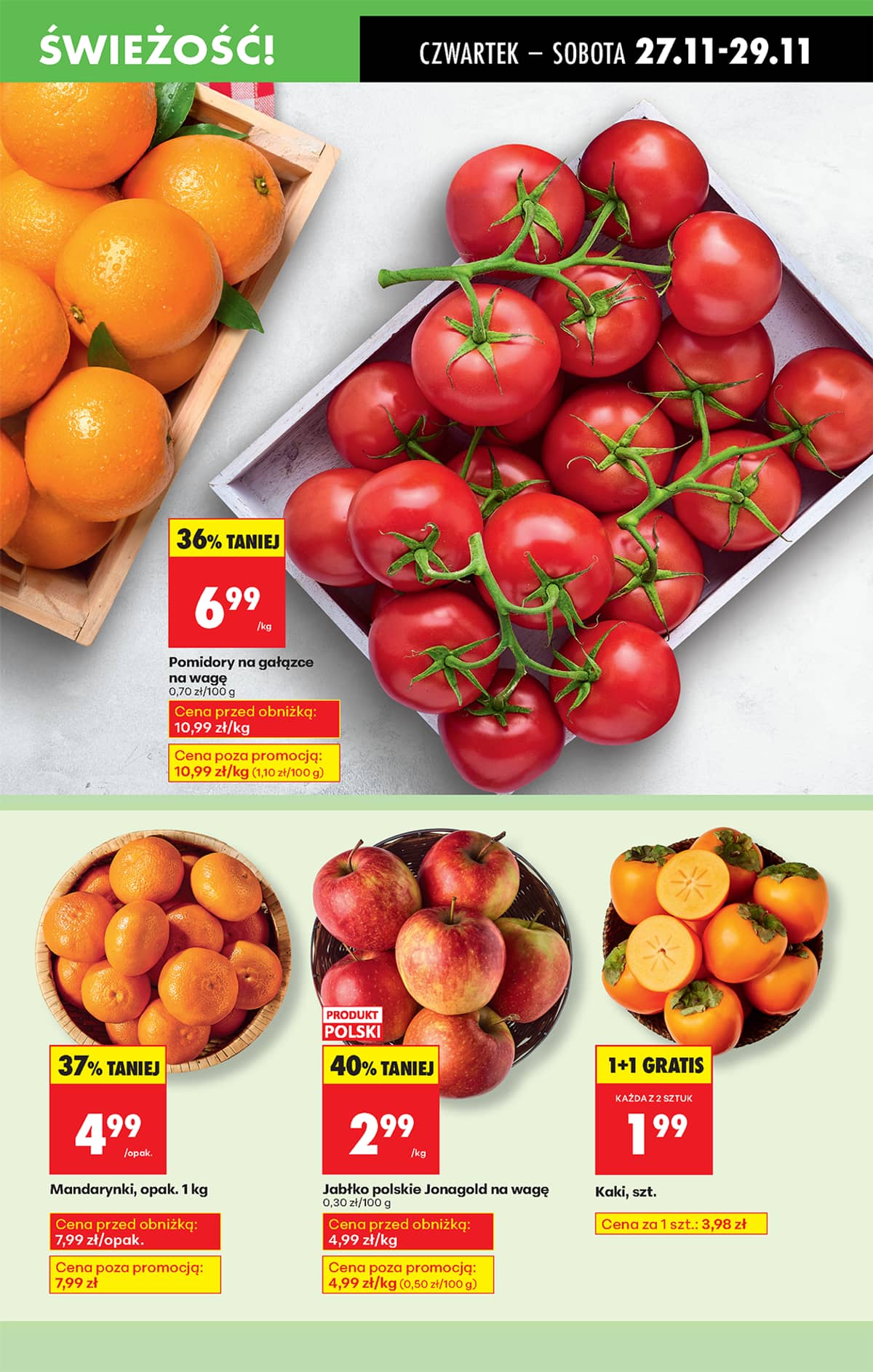 Biedronka - Biedronki niskie ceny P oferta od 27.11 23 puslapis