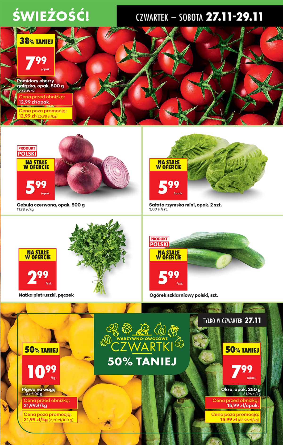 Biedronka - Biedronki niskie ceny P oferta od 27.11 25 puslapis