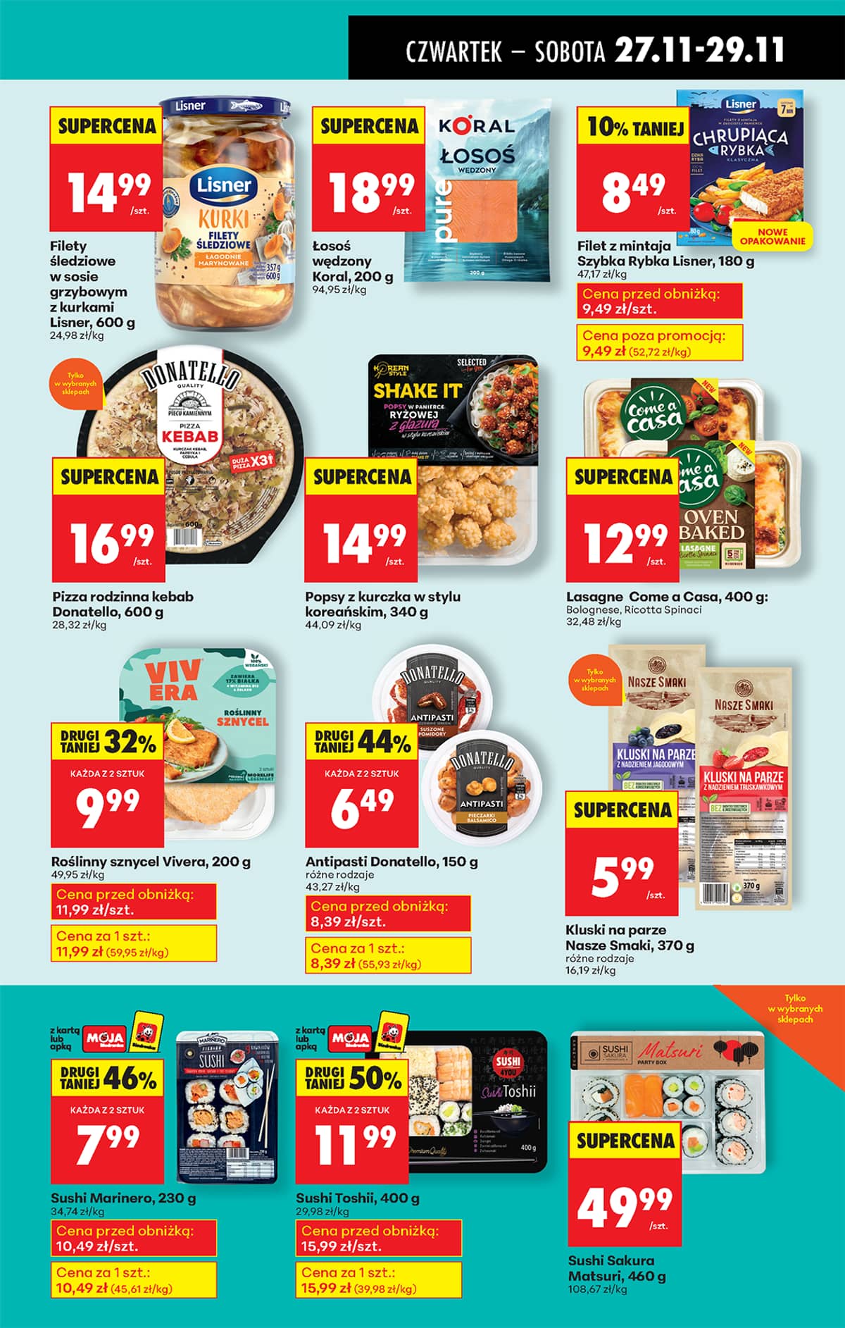 Biedronka - Biedronki niskie ceny P oferta od 27.11 35 puslapis