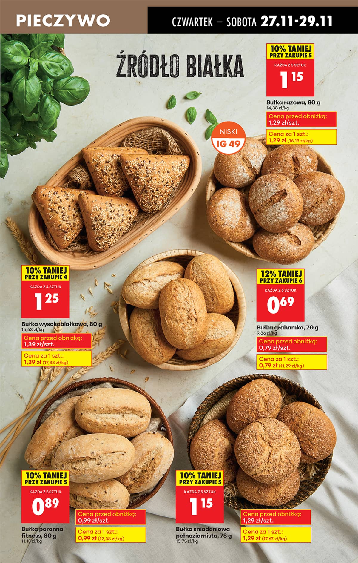 Biedronka - Biedronki niskie ceny P oferta od 27.11 39 puslapis