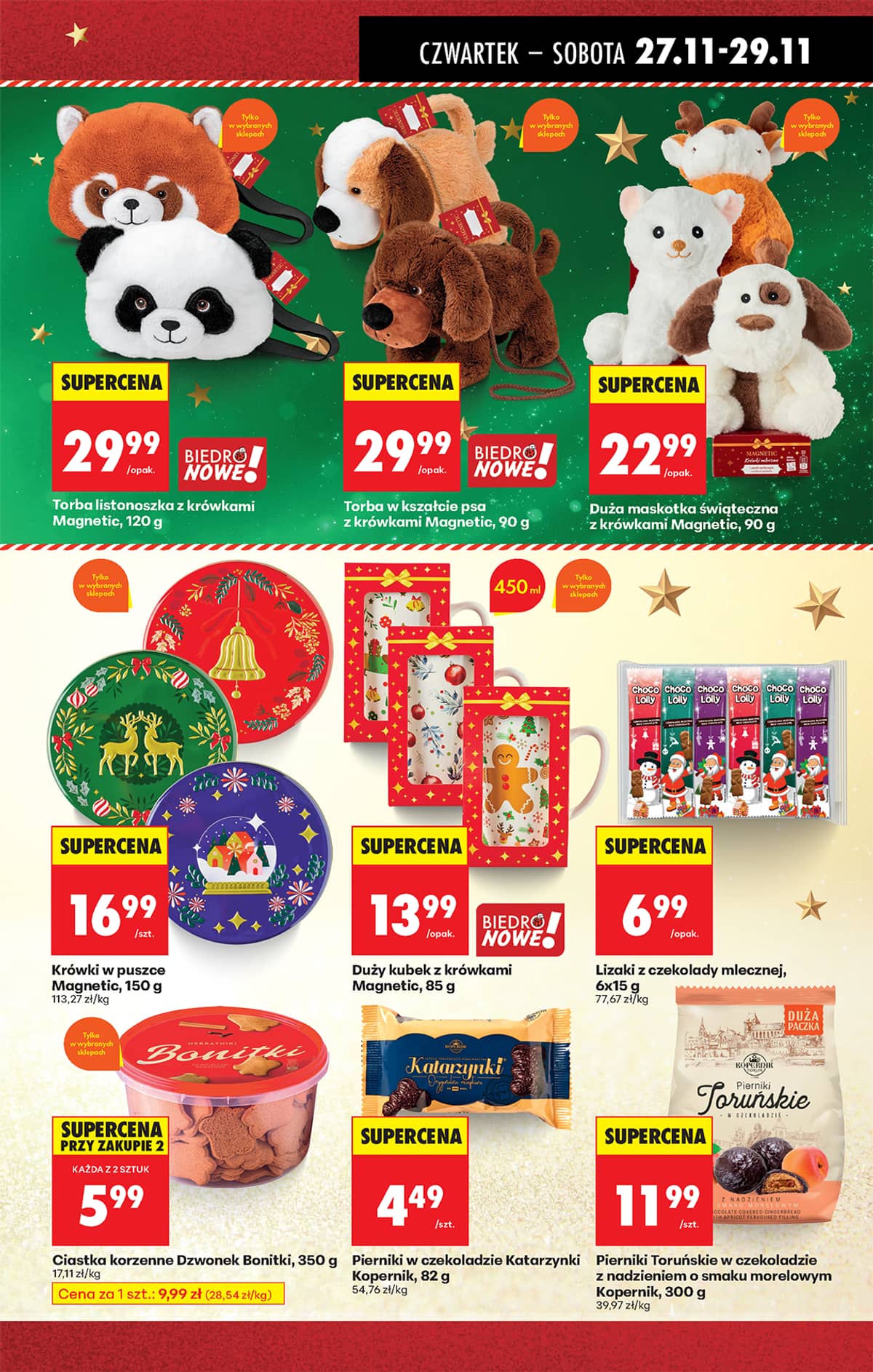 Biedronka - Biedronki niskie ceny P oferta od 27.11 55 puslapis