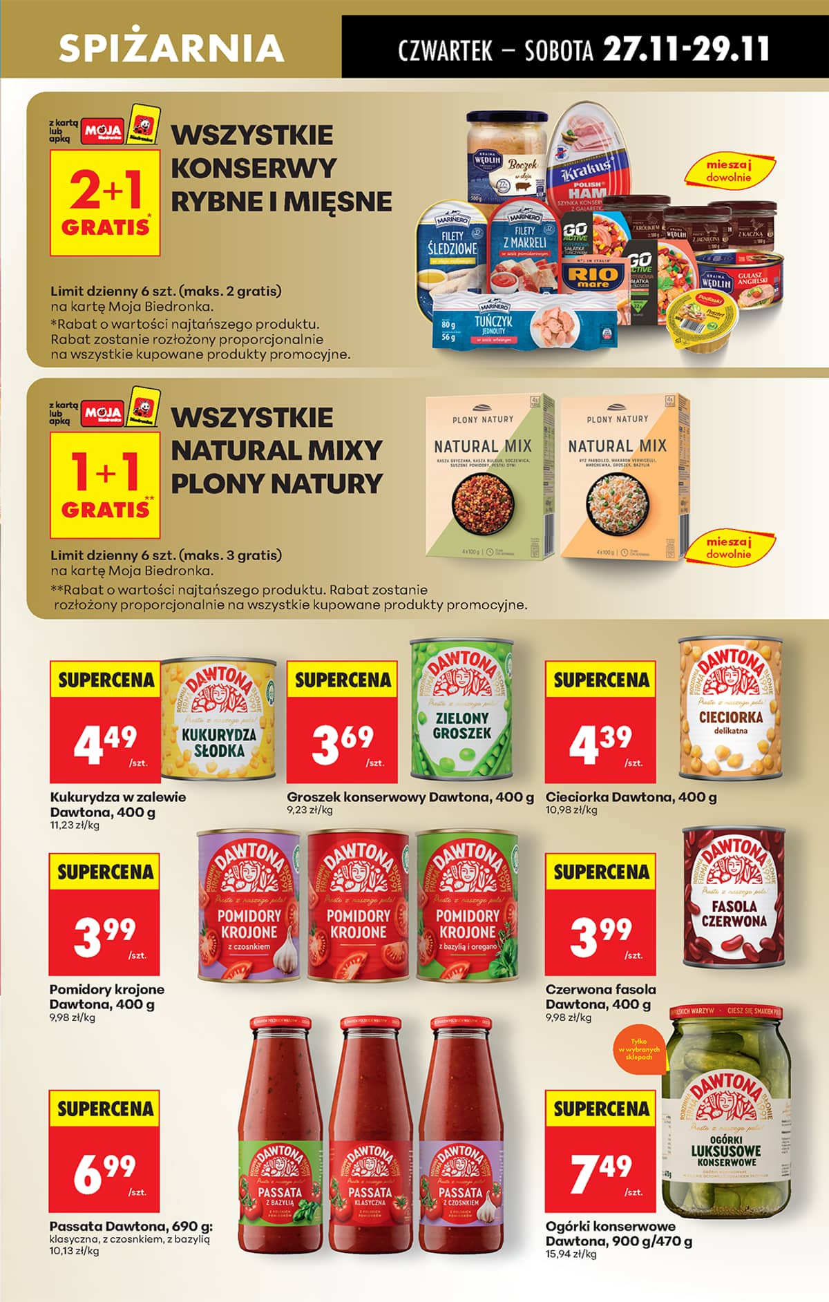 Biedronka - Biedronki niskie ceny P oferta od 27.11 67 puslapis