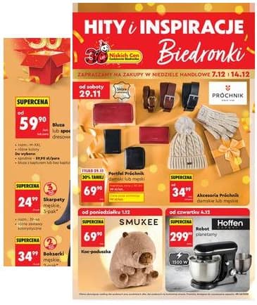 Biedronka - Hity i inspiracje 2025-11-29 – 2025-12-14