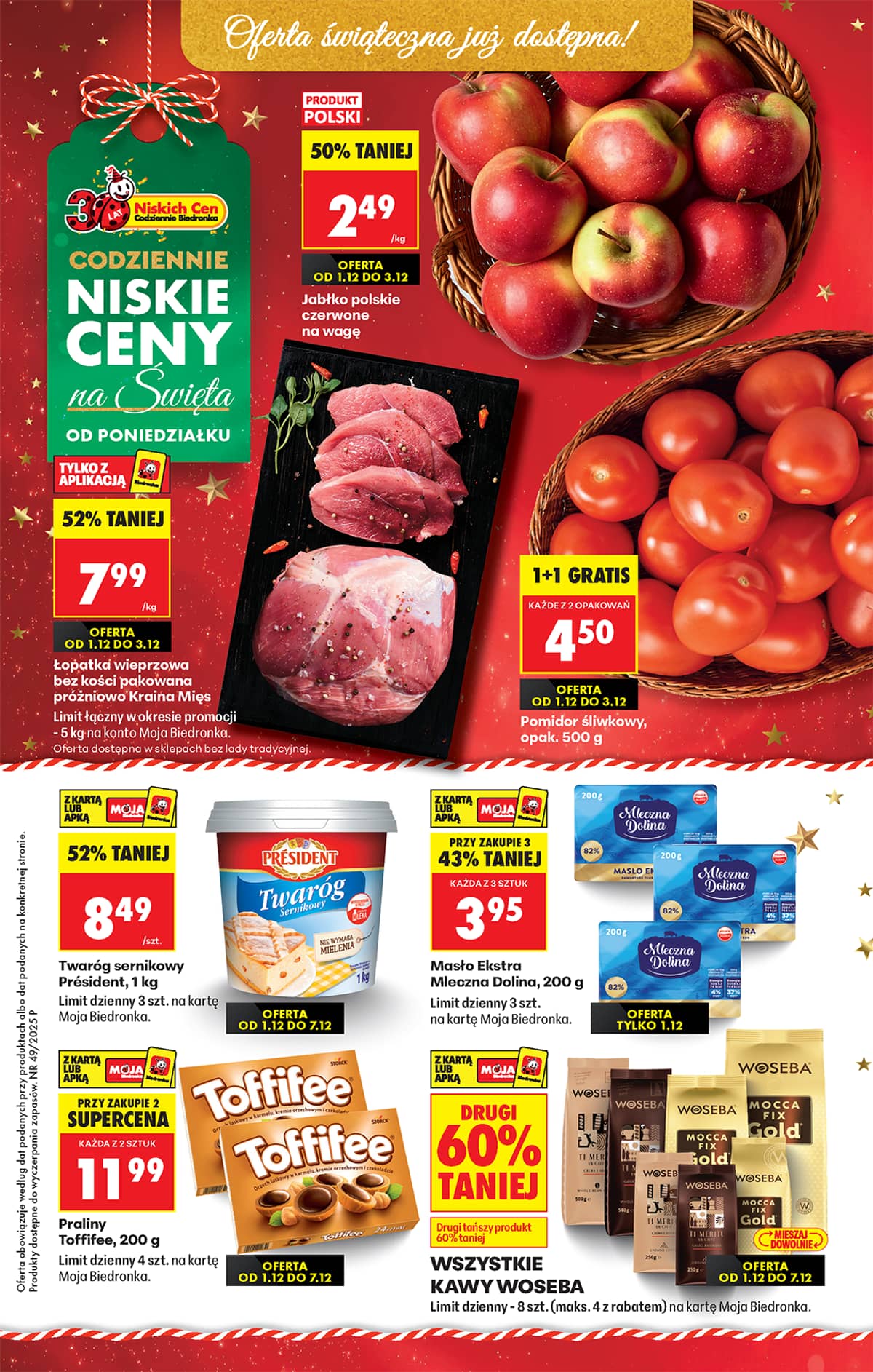 Biedronka - Biedronki niskie ceny P oferta od 01.12 1 puslapis