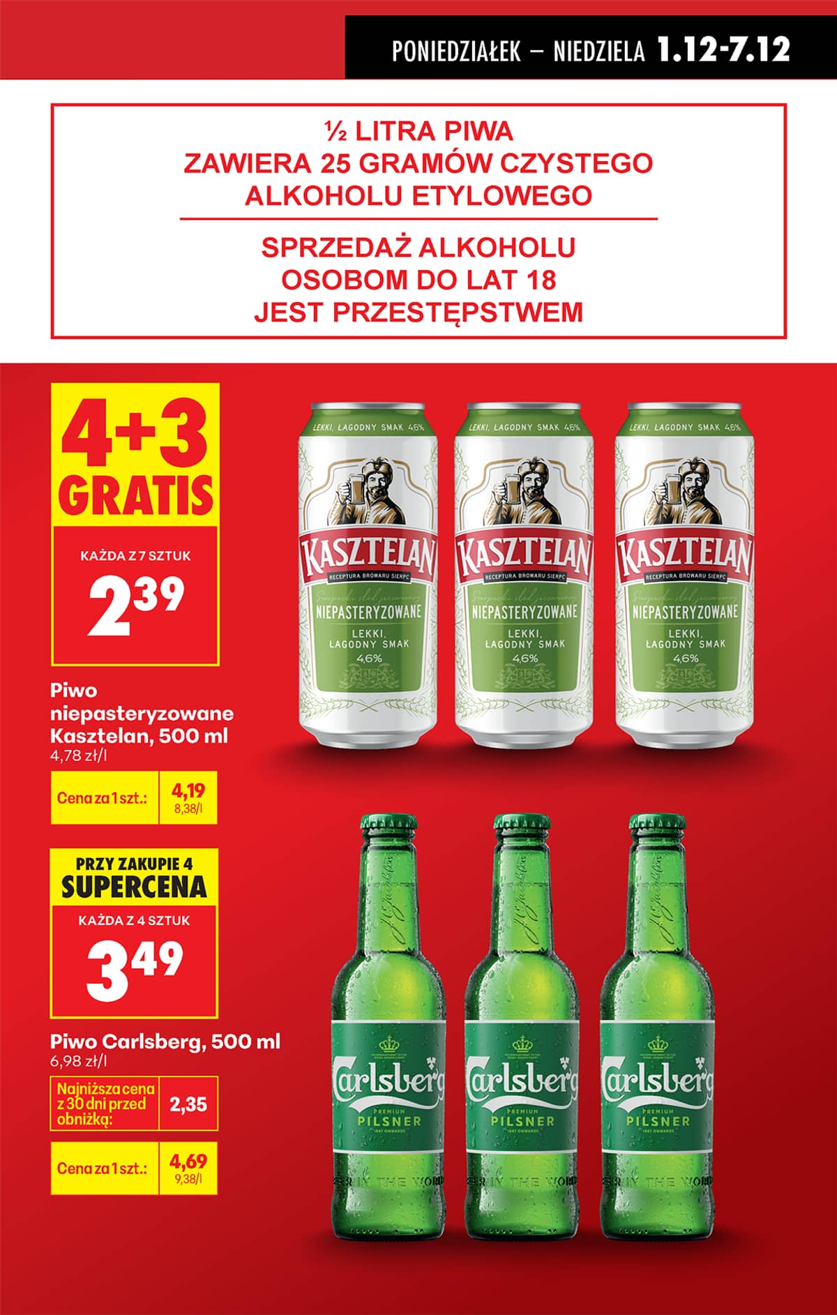 Biedronka - Biedronki niskie ceny P oferta od 01.12 15 puslapis