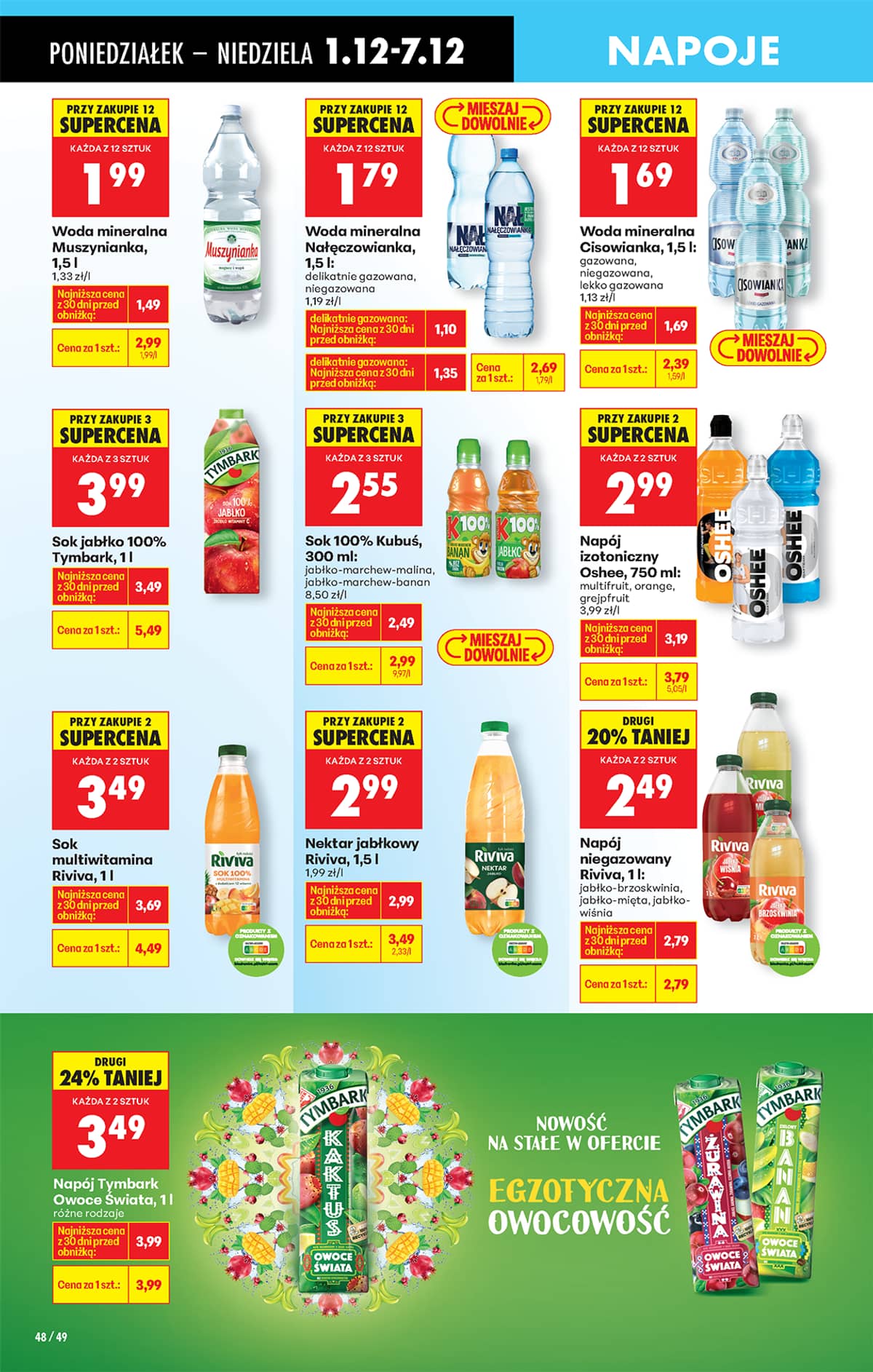 Biedronka - Biedronki niskie ceny P oferta od 01.12 68 puslapis