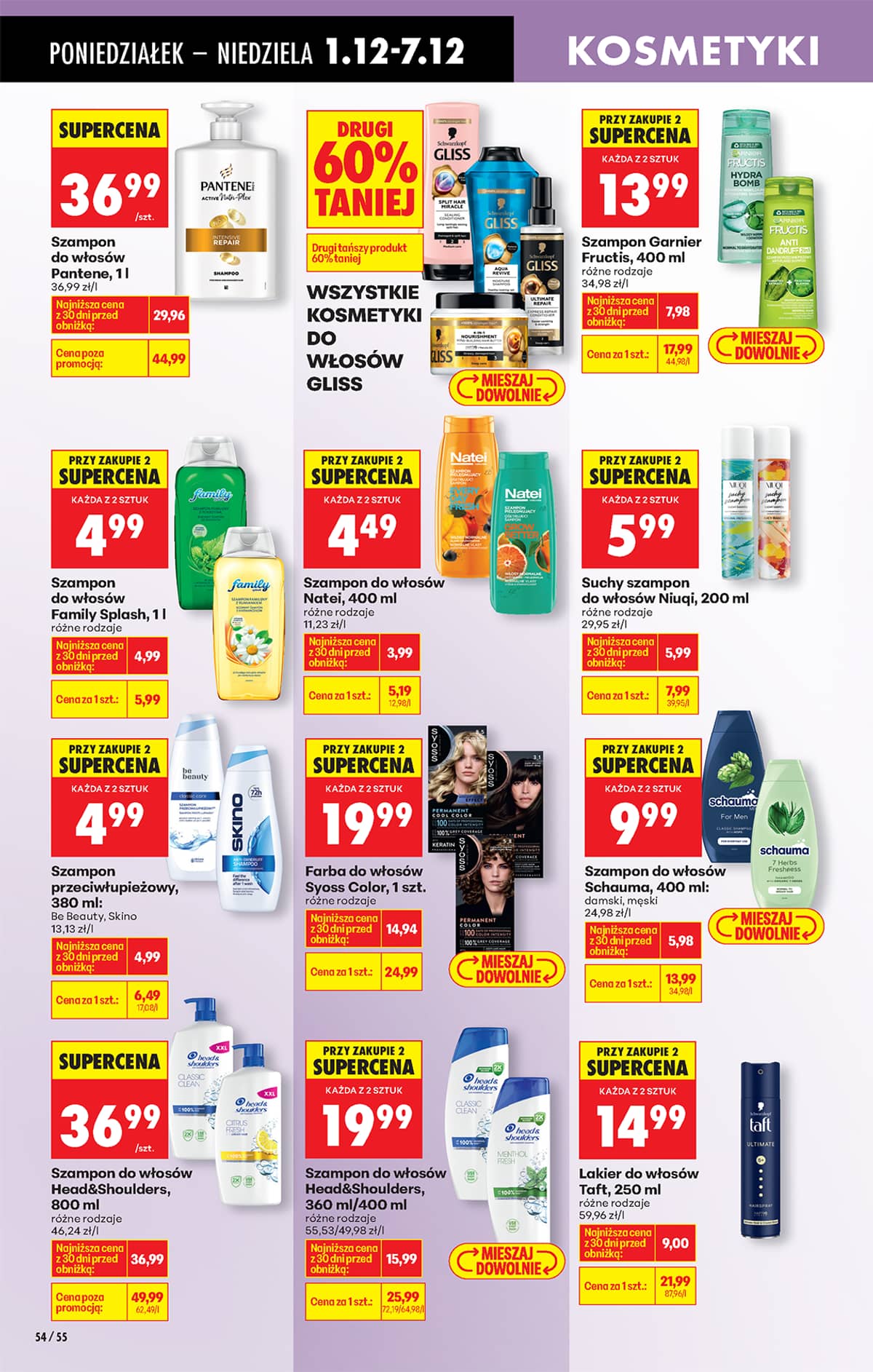 Biedronka - Biedronki niskie ceny P oferta od 01.12 74 puslapis