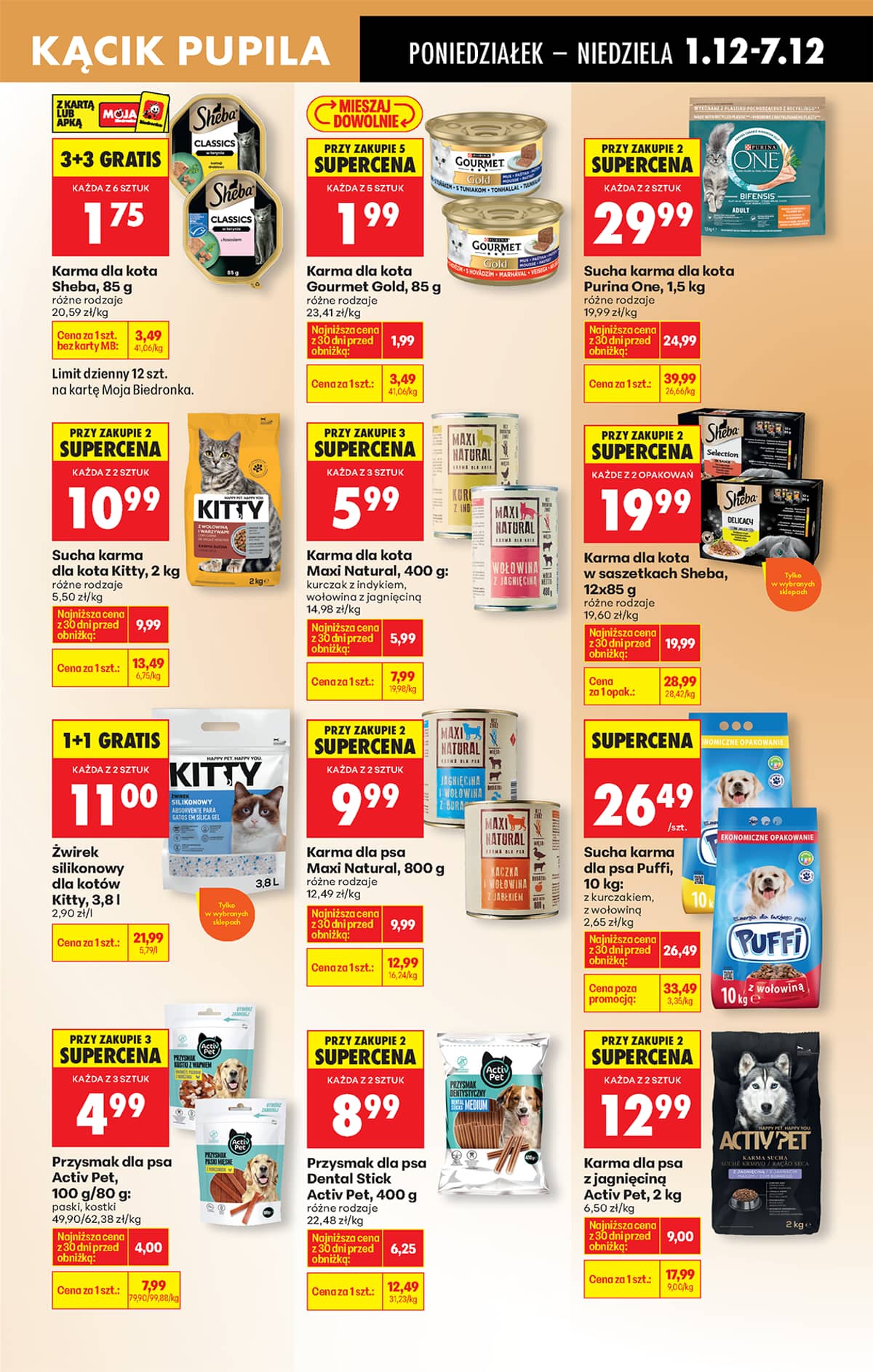 Biedronka - Biedronki niskie ceny P oferta od 01.12 83 puslapis