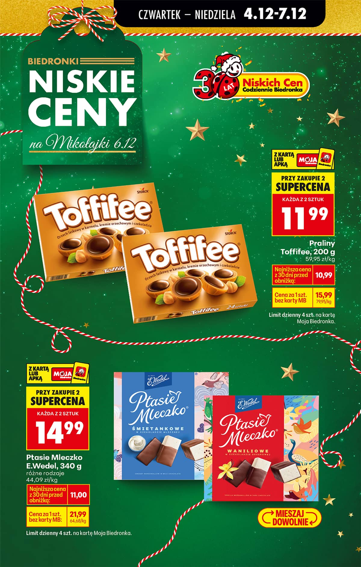 Biedronka - Biedronki niskie ceny P oferta od 04.12 19 puslapis