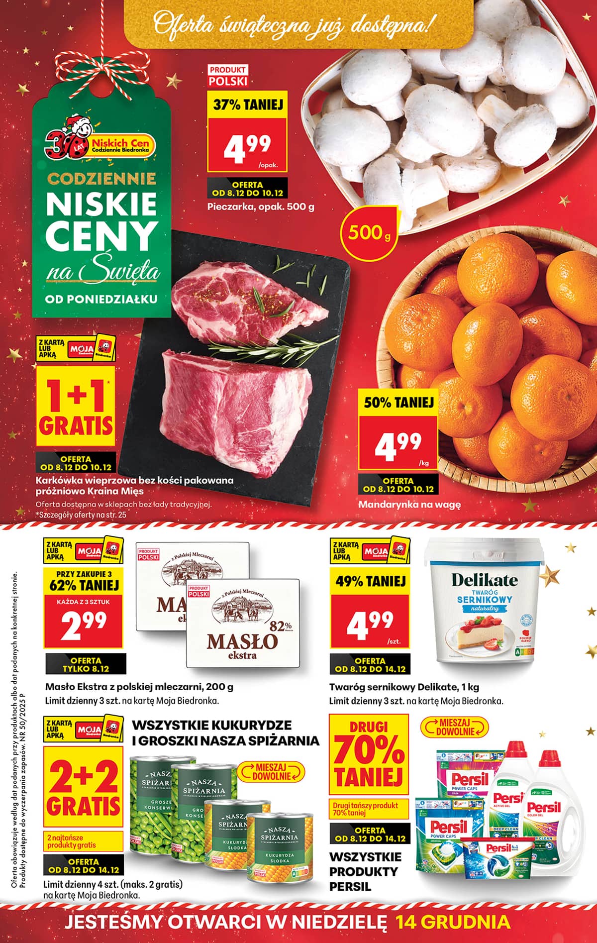 Biedronka - Biedronki niskie ceny P oferta od 08.12 1 puslapis