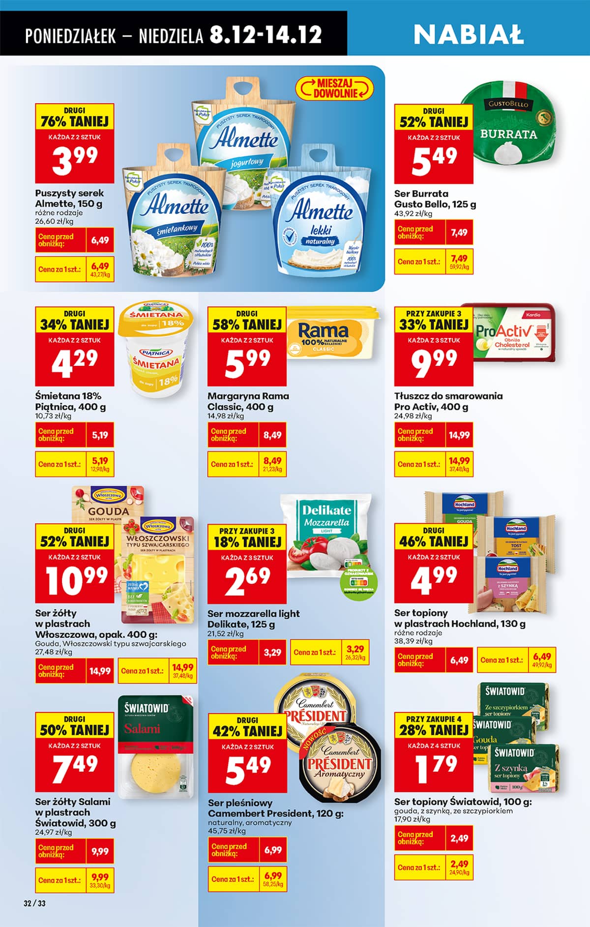 Biedronka - Biedronki niskie ceny P oferta od 08.12 44 puslapis