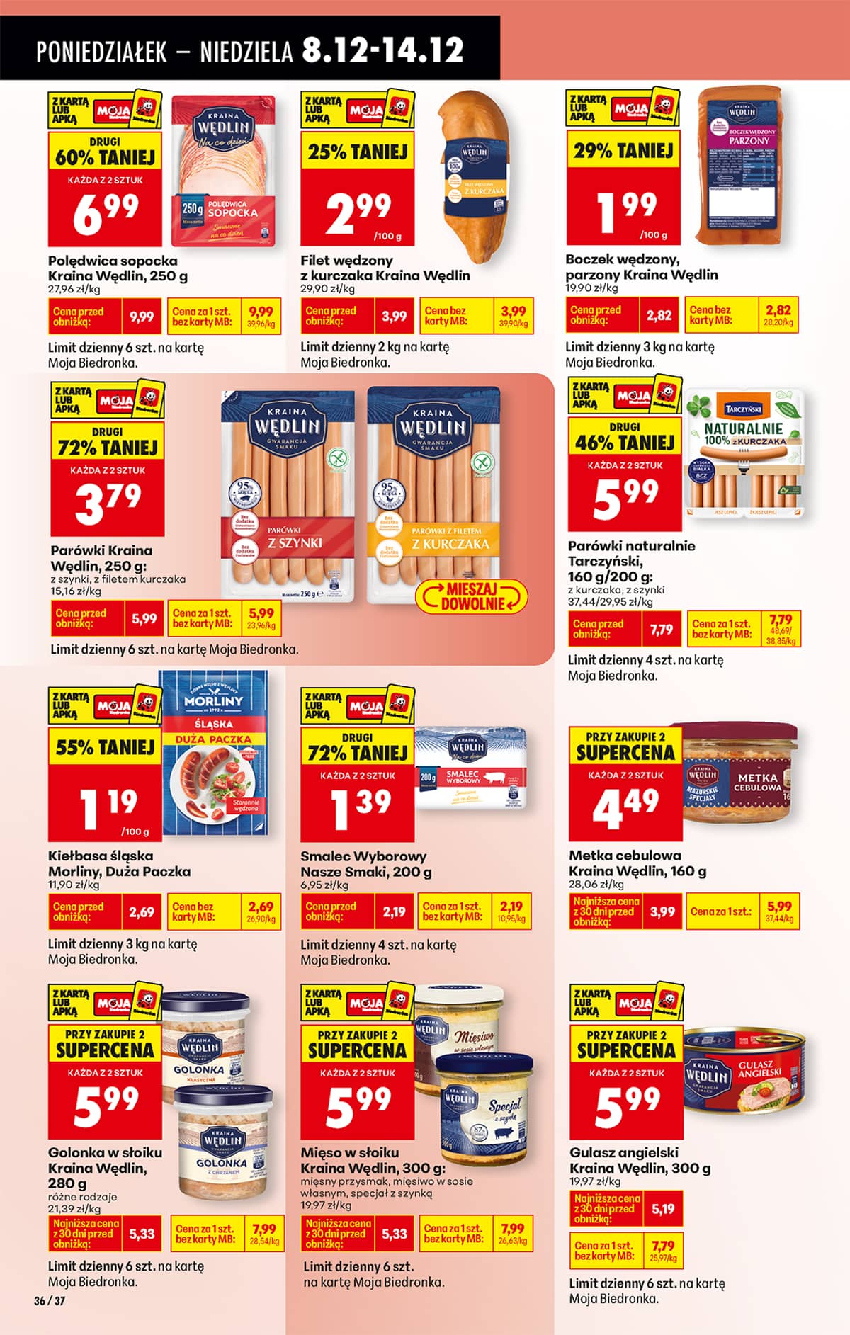 Biedronka - Biedronki niskie ceny P oferta od 08.12 54 puslapis