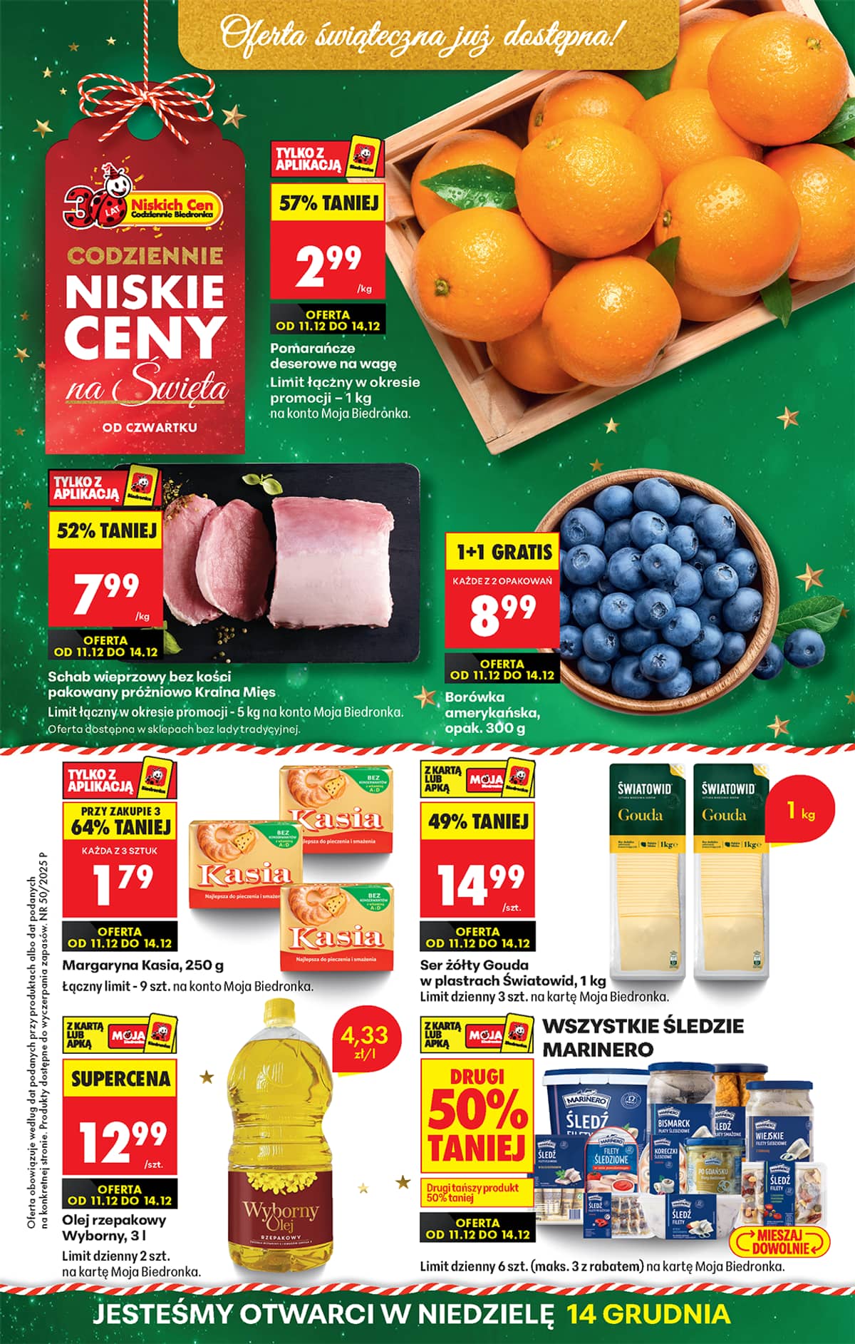 Biedronka - Biedronki niskie ceny P oferta od 11.12 1 puslapis